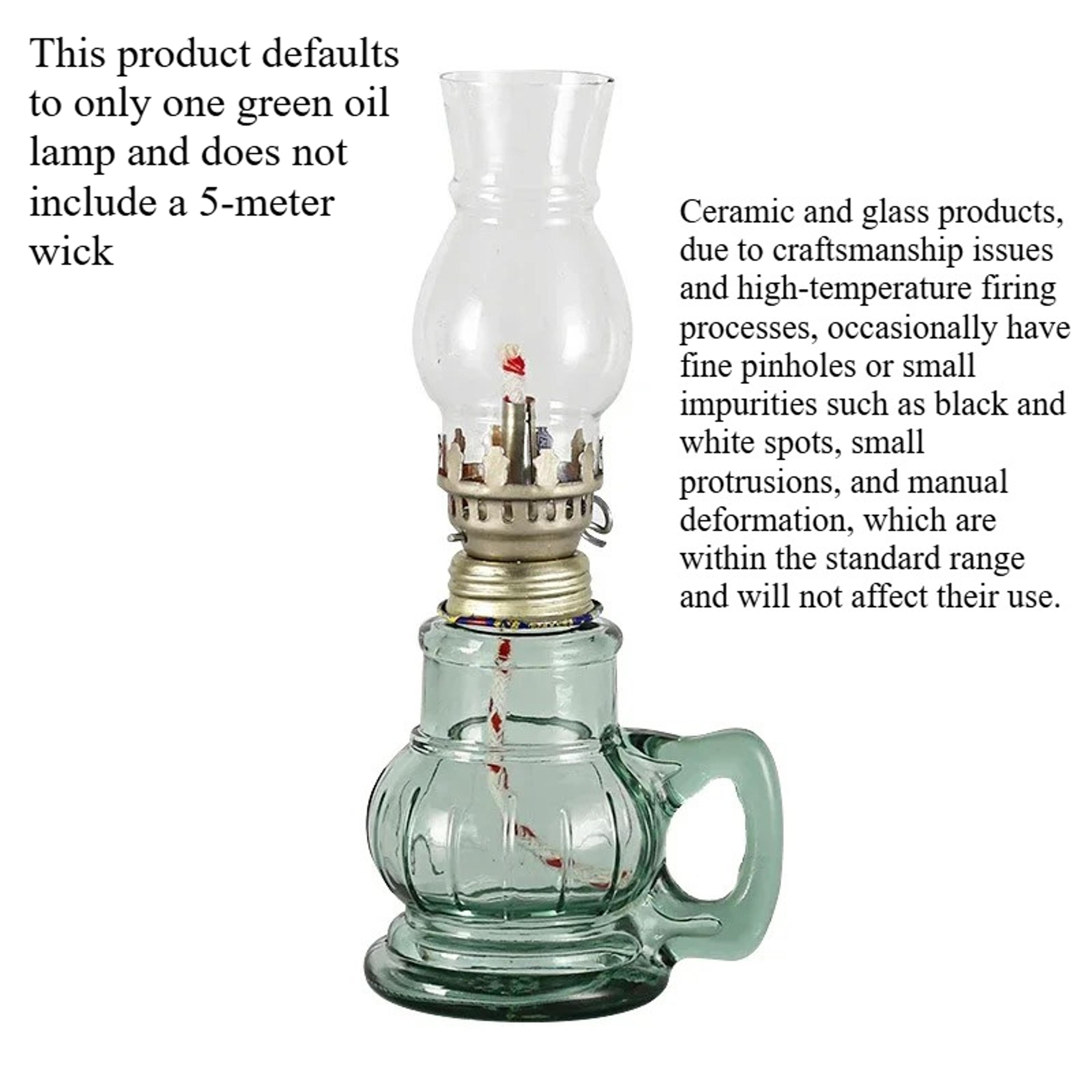 Vintage Retro Kerosene Oil Lamp Windproof Glass Cover For Emergency Lighting And Home Decor 6