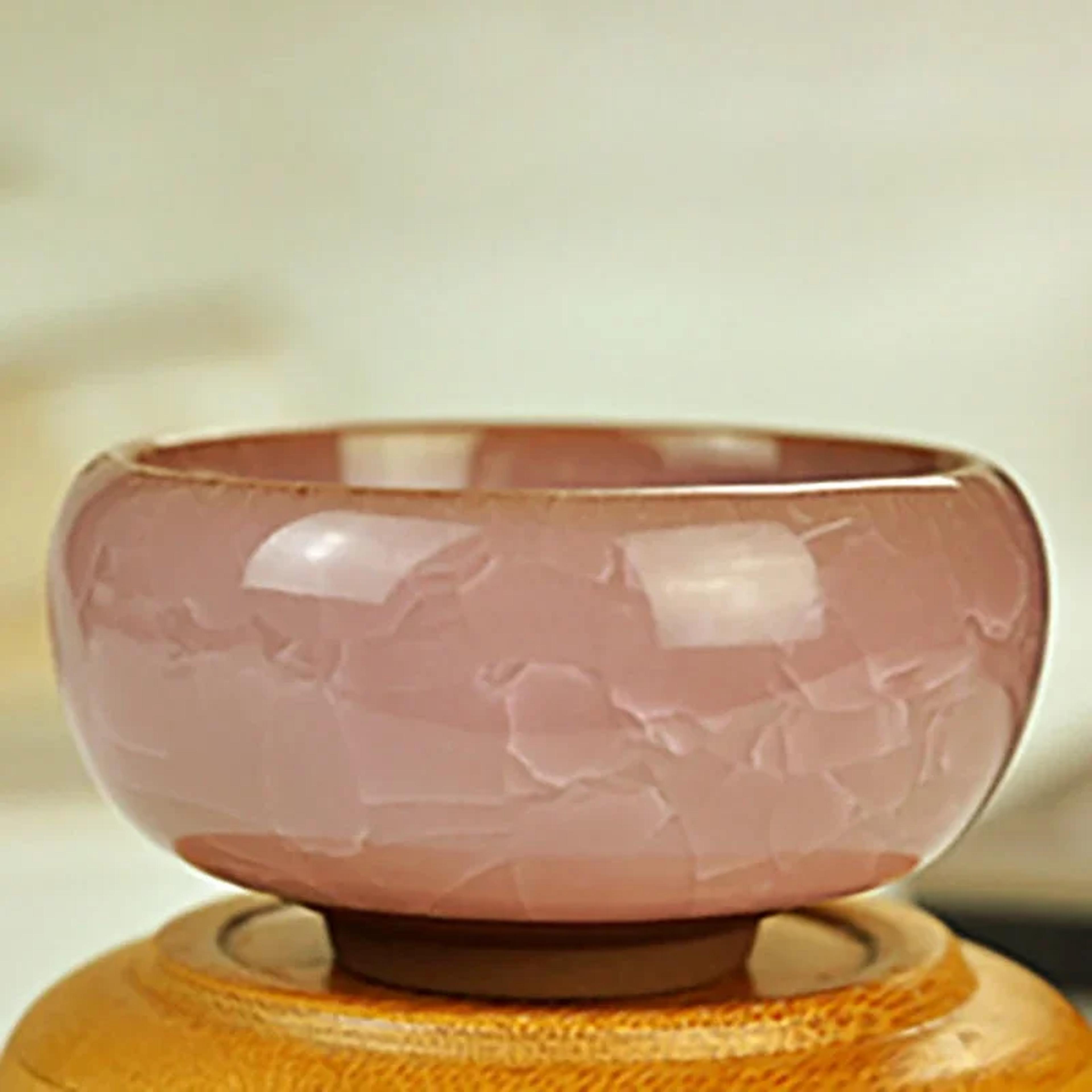 Decorative Handmade Ice Crack Ceramic Candlestick For DIY Home Wedding Party Candle Holders 8