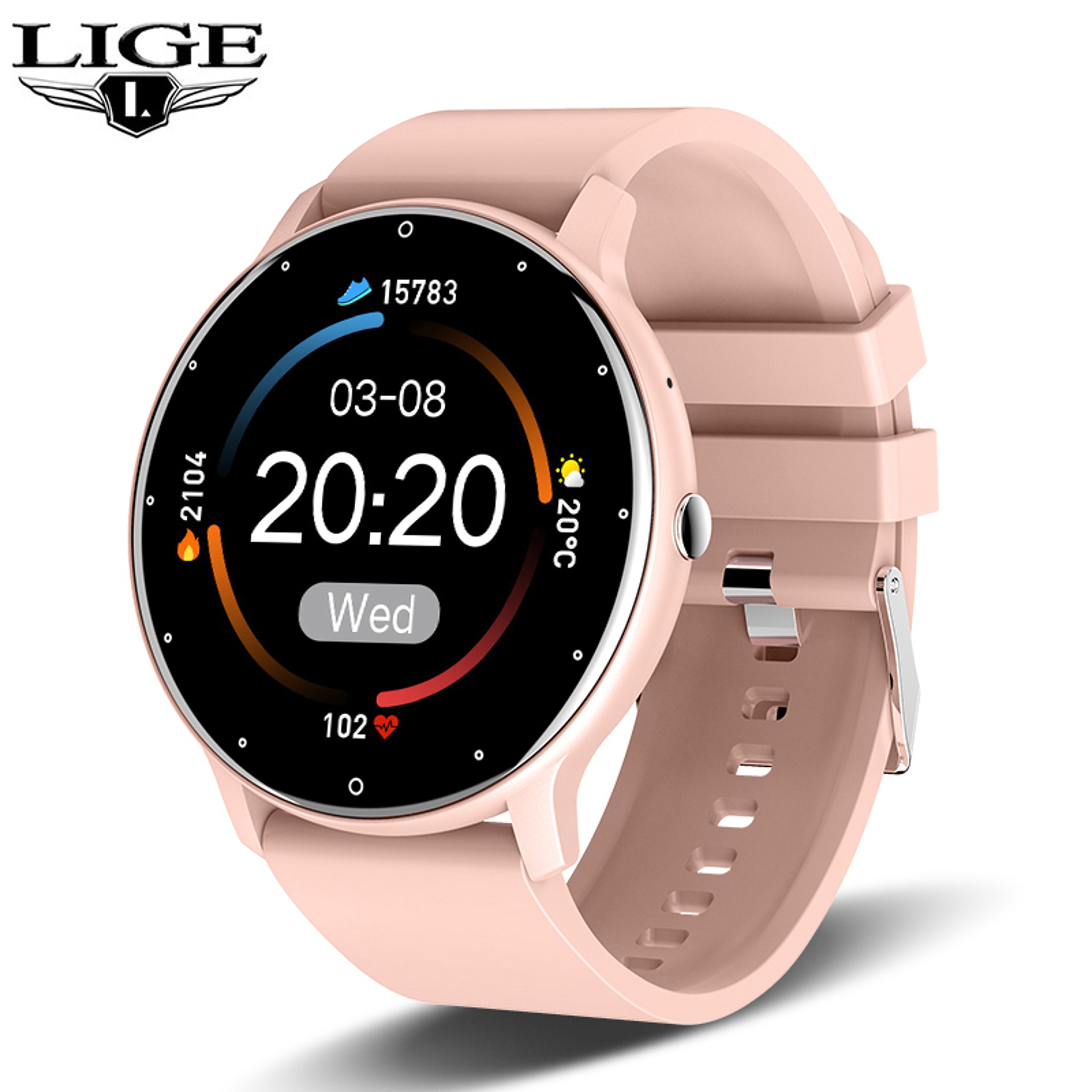 Bluetooth Smart Watch For Men And Women Full Touch Screen Waterproof Sports Fitness Tracker 7