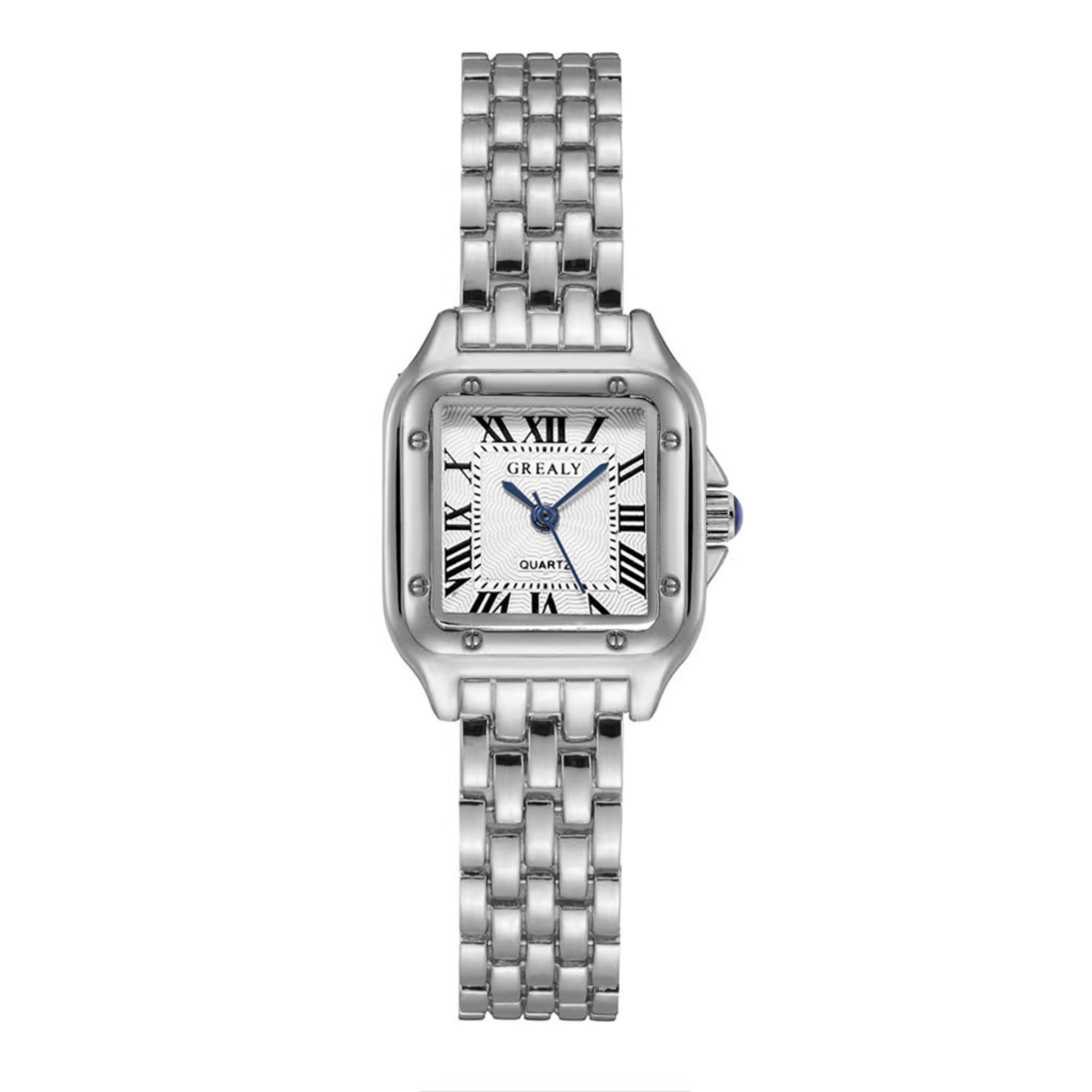 Light Luxury Women Watch Gold Stainless Steel Business Quartz Fashion Ladies Female Wristwatch Cloc 3