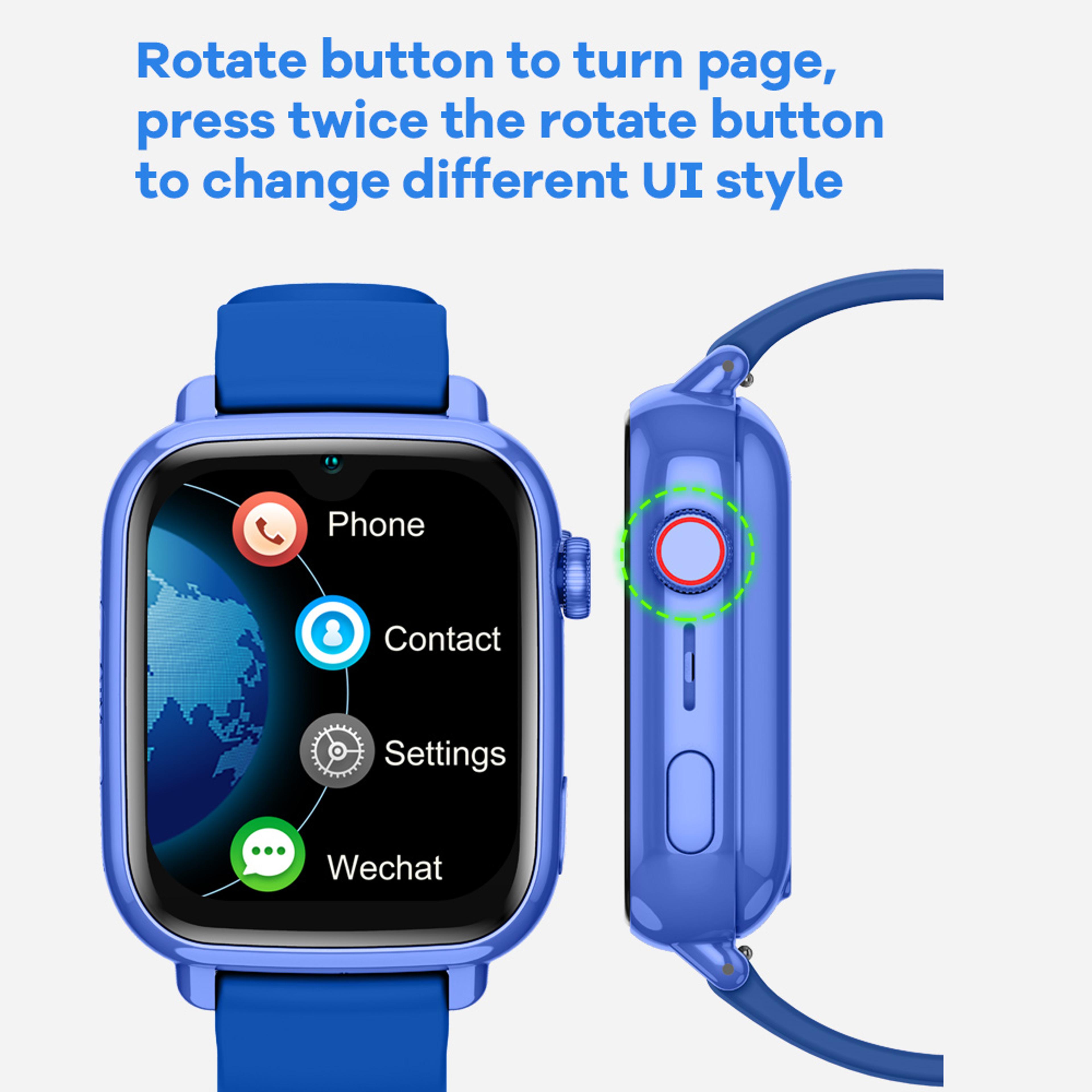 Kids Smartwatch GPS Video Call Tracker With SOS And APP Download 5