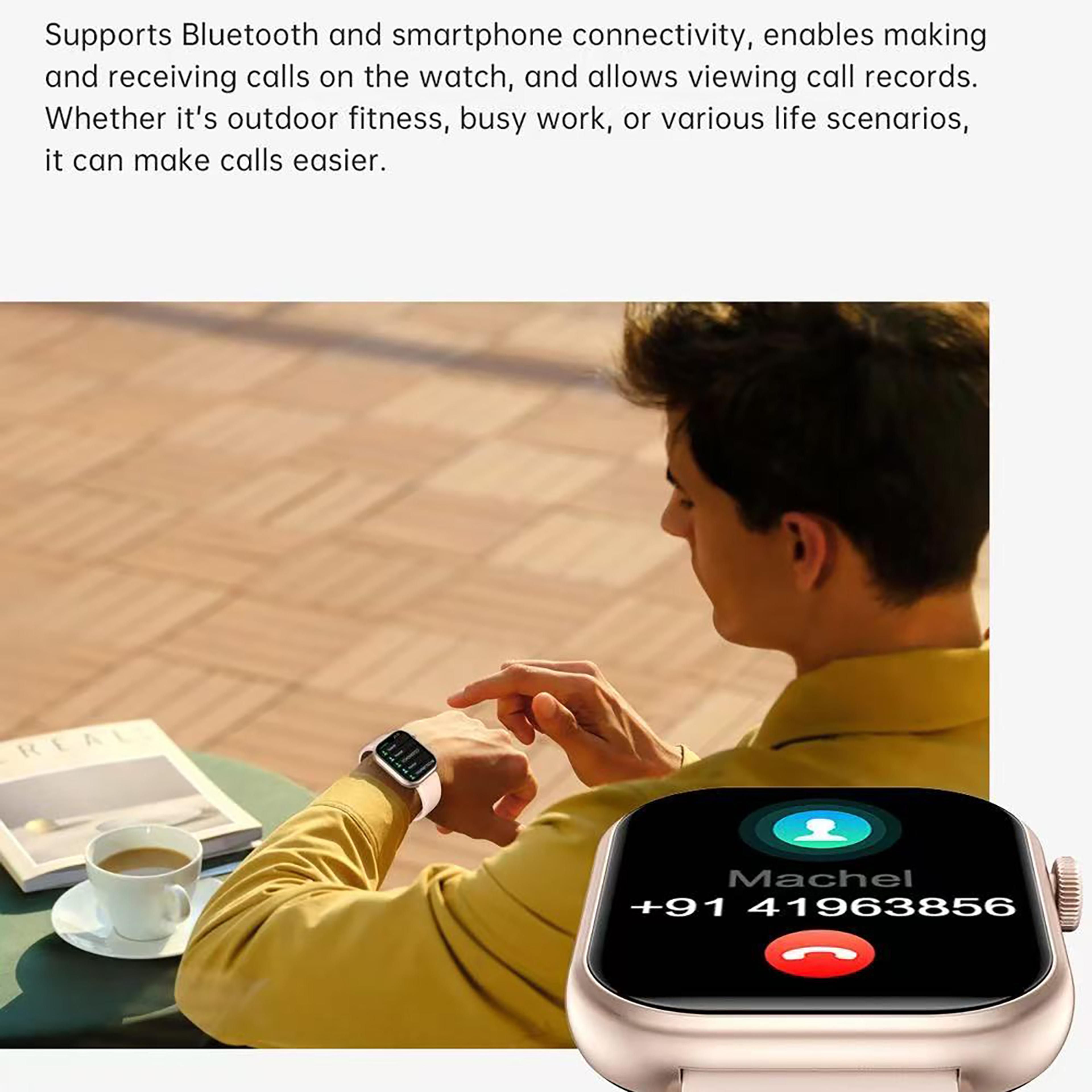 Ladies Smartwatch New Watch NFC Bluetooth Call Heart Rate Sports Voice Assistant For Women Men 5