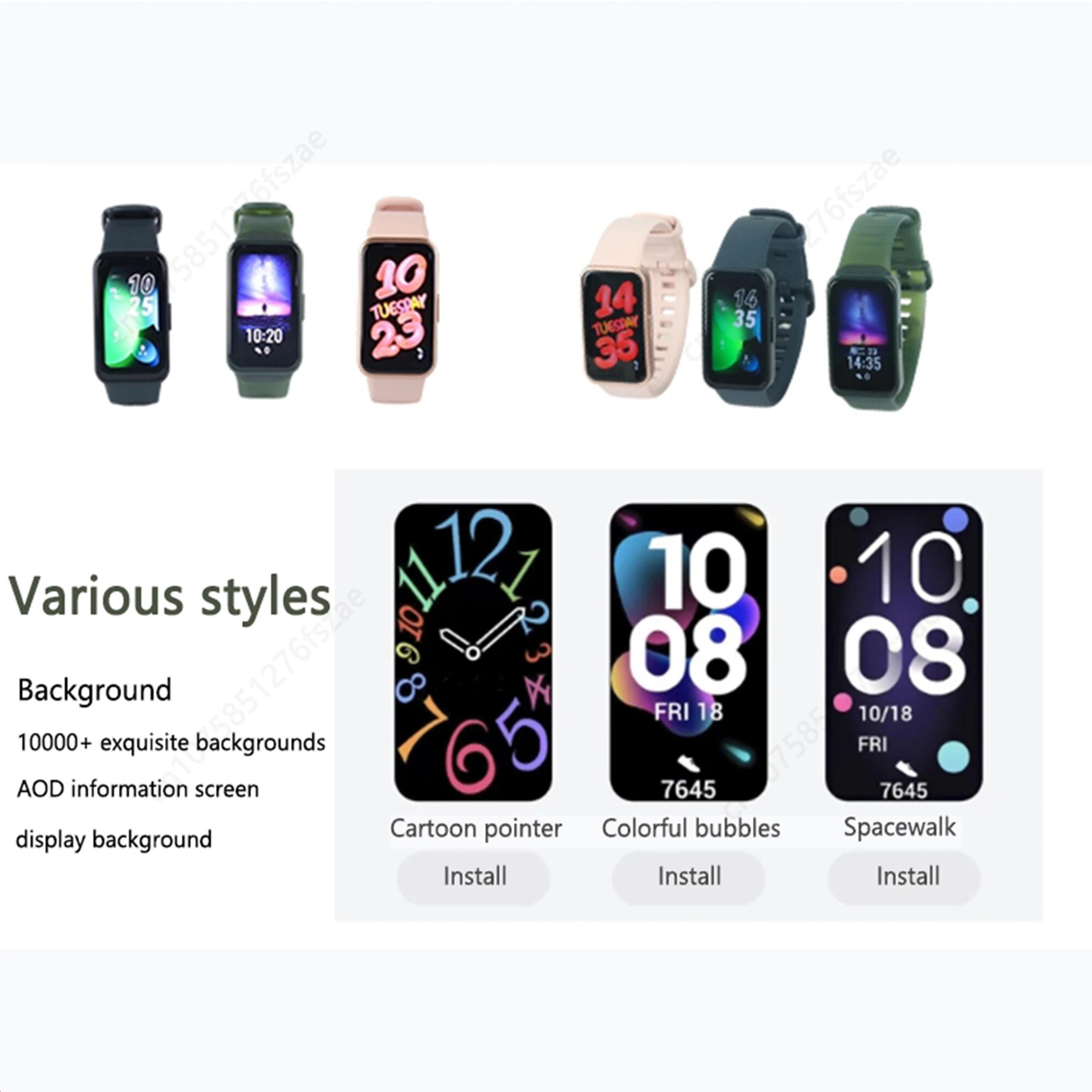 Allday Blood Oxygen New Band 8 Smart Band Heart Rate Long Battery Life 5