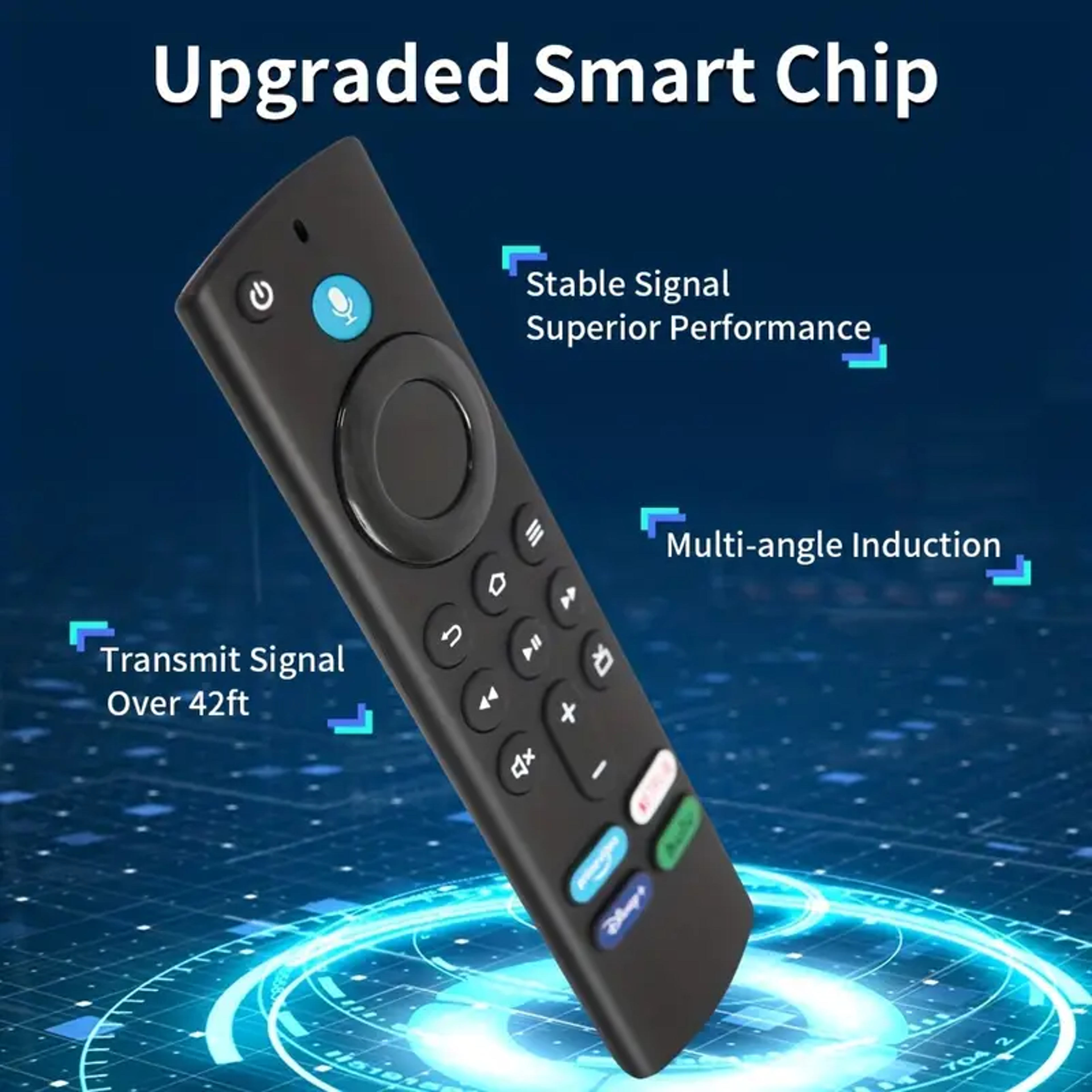 LCD TV Remote Control For Fire TV Stick Lite BT Voice Amazon Third Generation 1