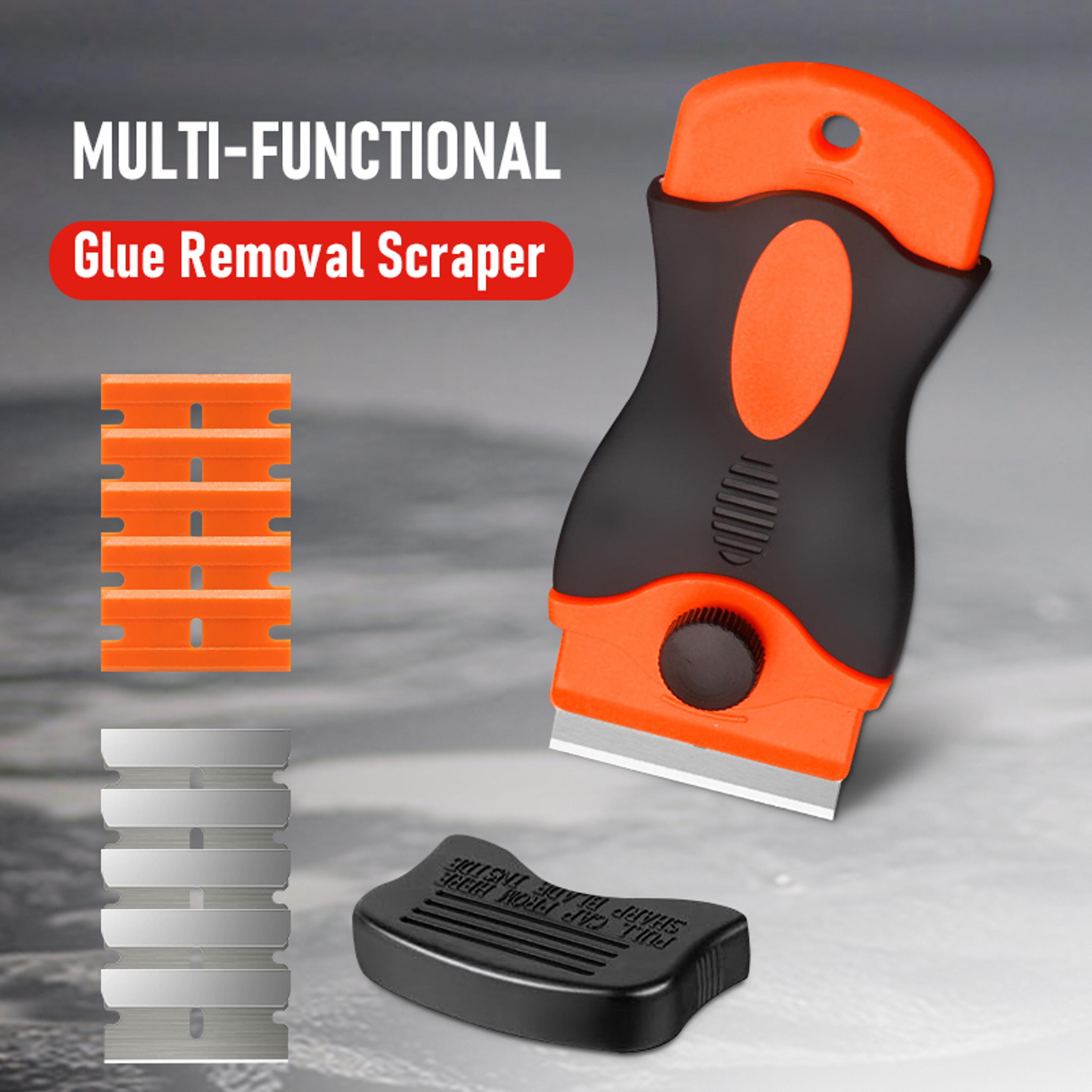 Non Scratch Auto Glass Cleaning Scraper Tool For Car Windows With Metal Plastic Blades Oven Hob Scr 0