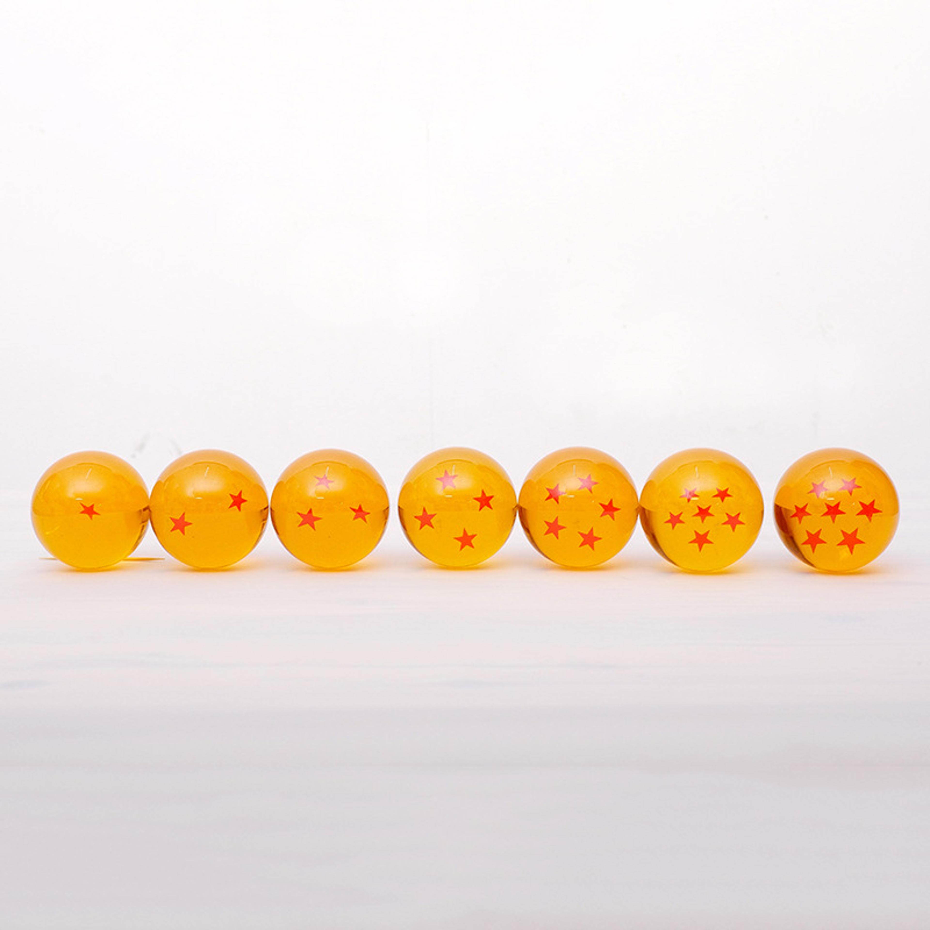 Resin Ball Set Action Figure Summon Shenron Anime Model Gift Collection 2
