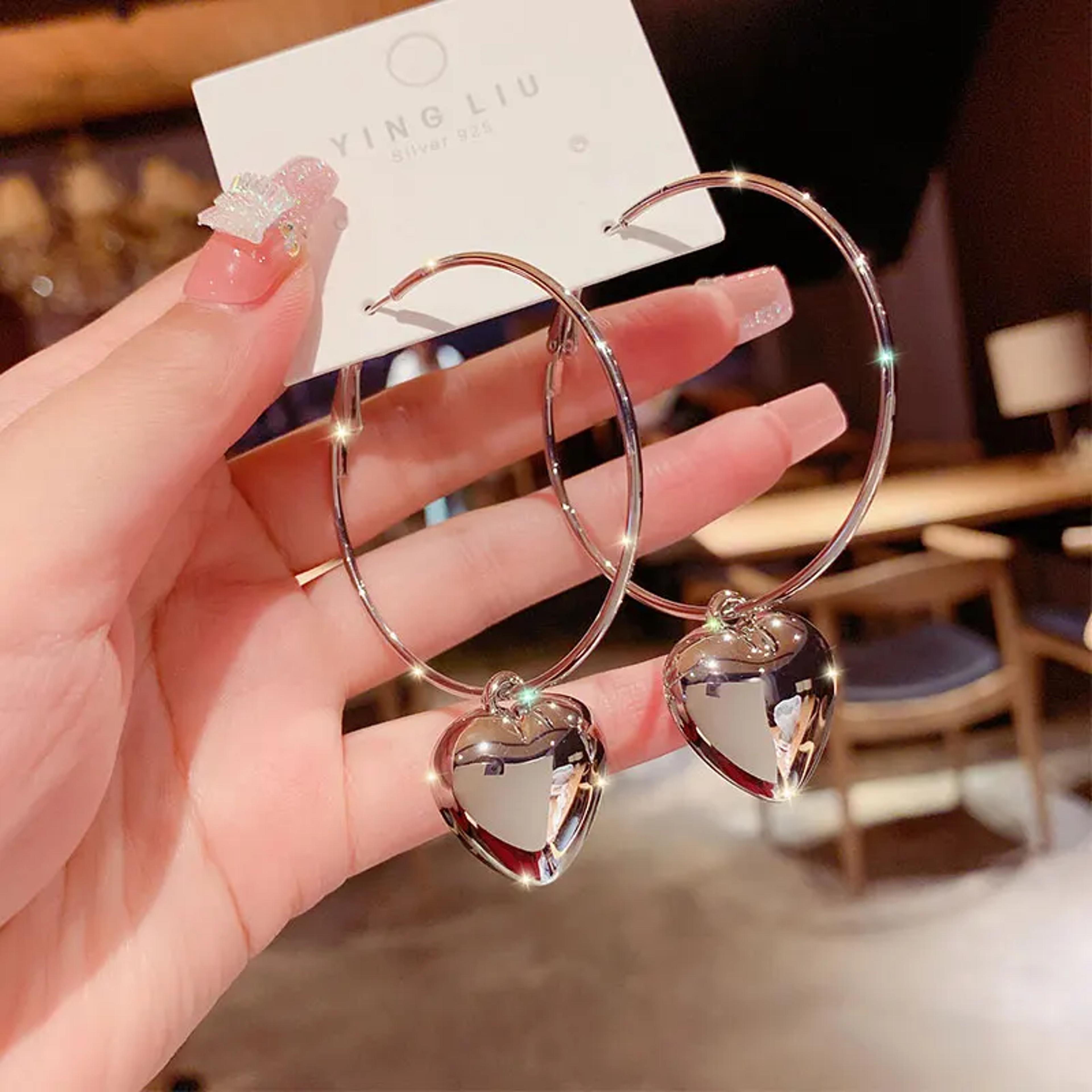 Trendy Ocean Shell Texture Stud Earrings New Exaggeration Design For Women Personalized Jewelry Acc 1