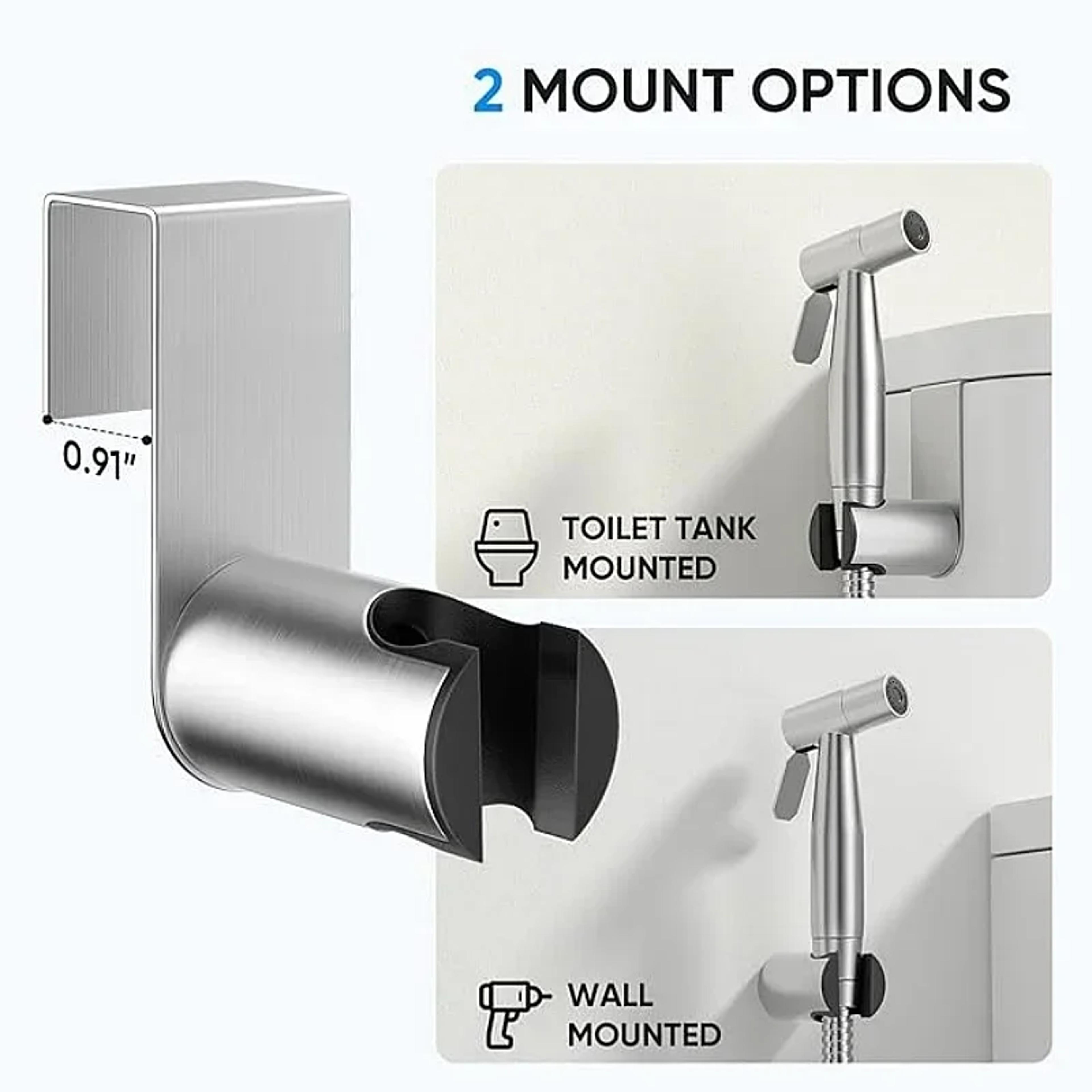 Stainless Steel Handheld Bidet Toilet Sprayer Kit Shattaf Jet For Personal Hygiene 3