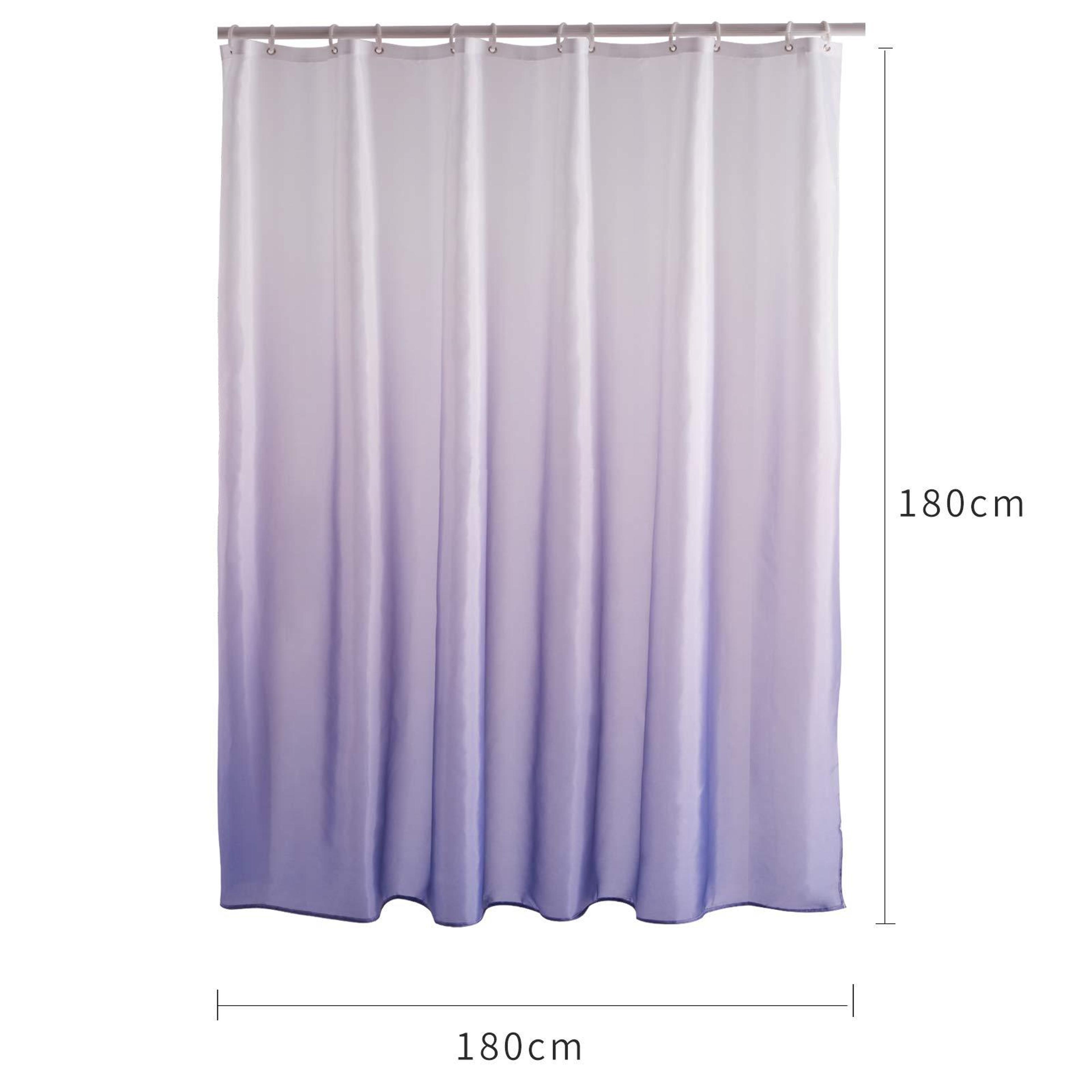 Waterproof Bathroom Curtain Gradual Change Digital Printing Polyester Thickened Shower Cover 4