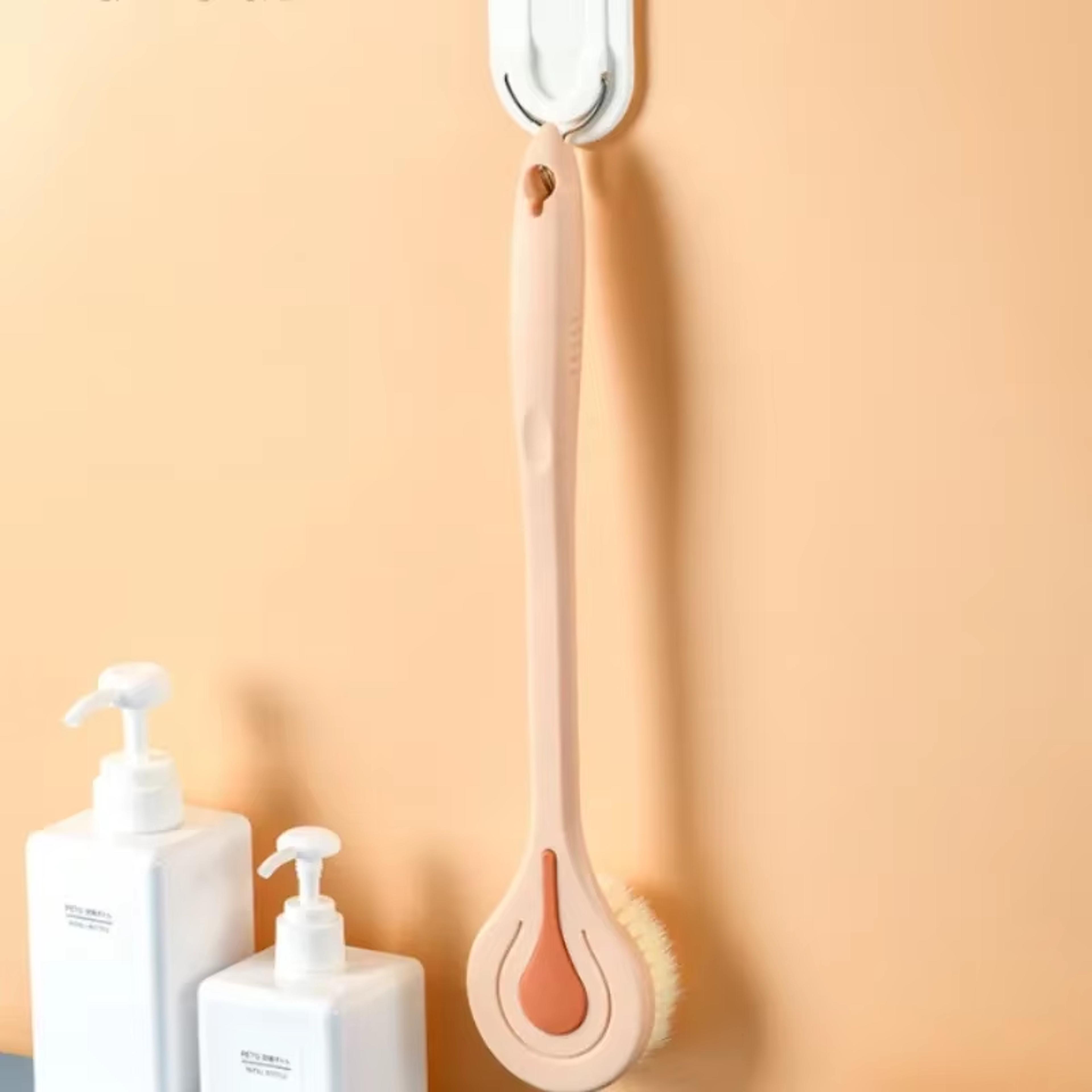 Soft Hair Body Scrub With Extra Long Bath Brush Back Scrubber For Shower Massage 7
