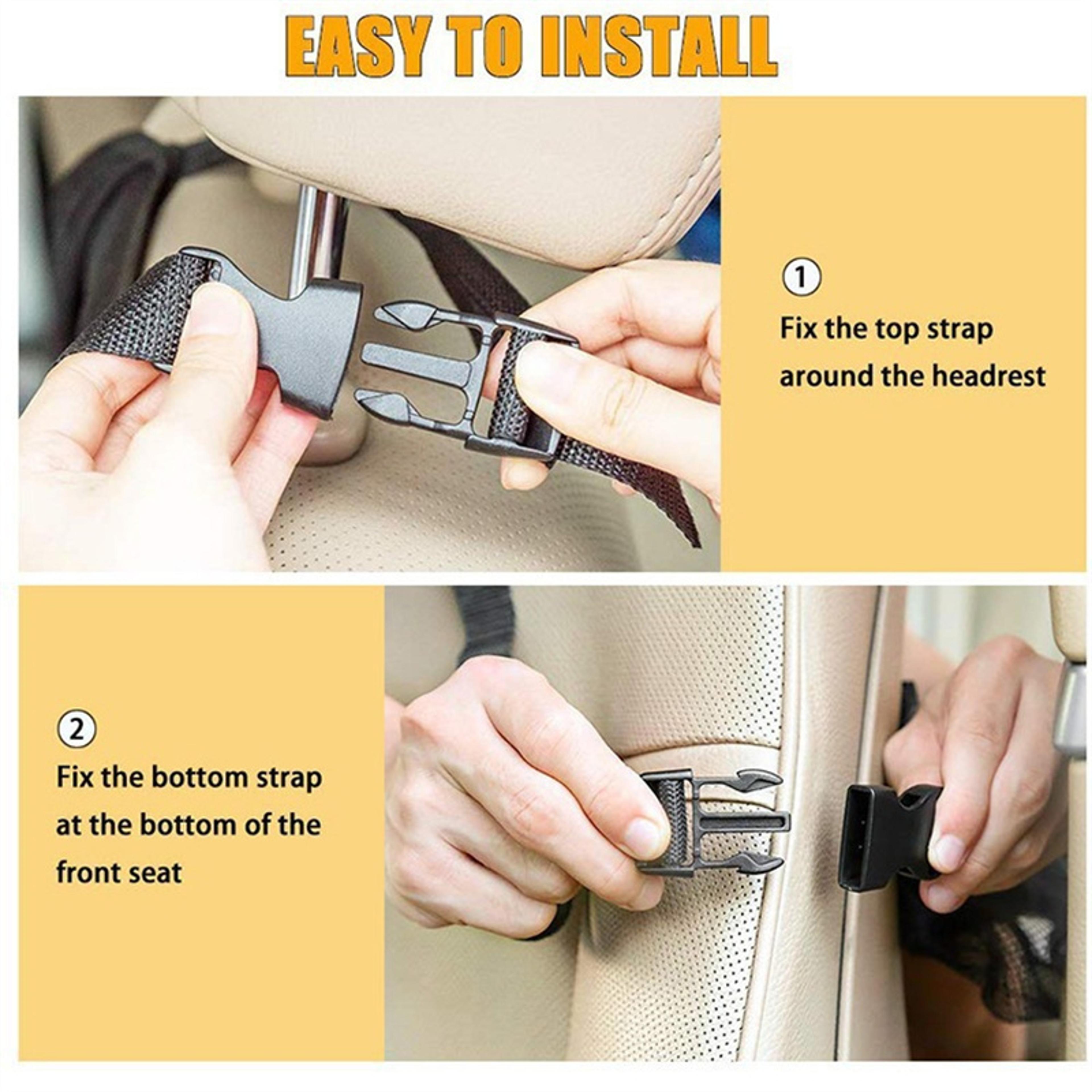 Car Back Seat Organizer For Kids Multifunctional Oxford Fabric Storage Bag With Tablet Holder And S 4