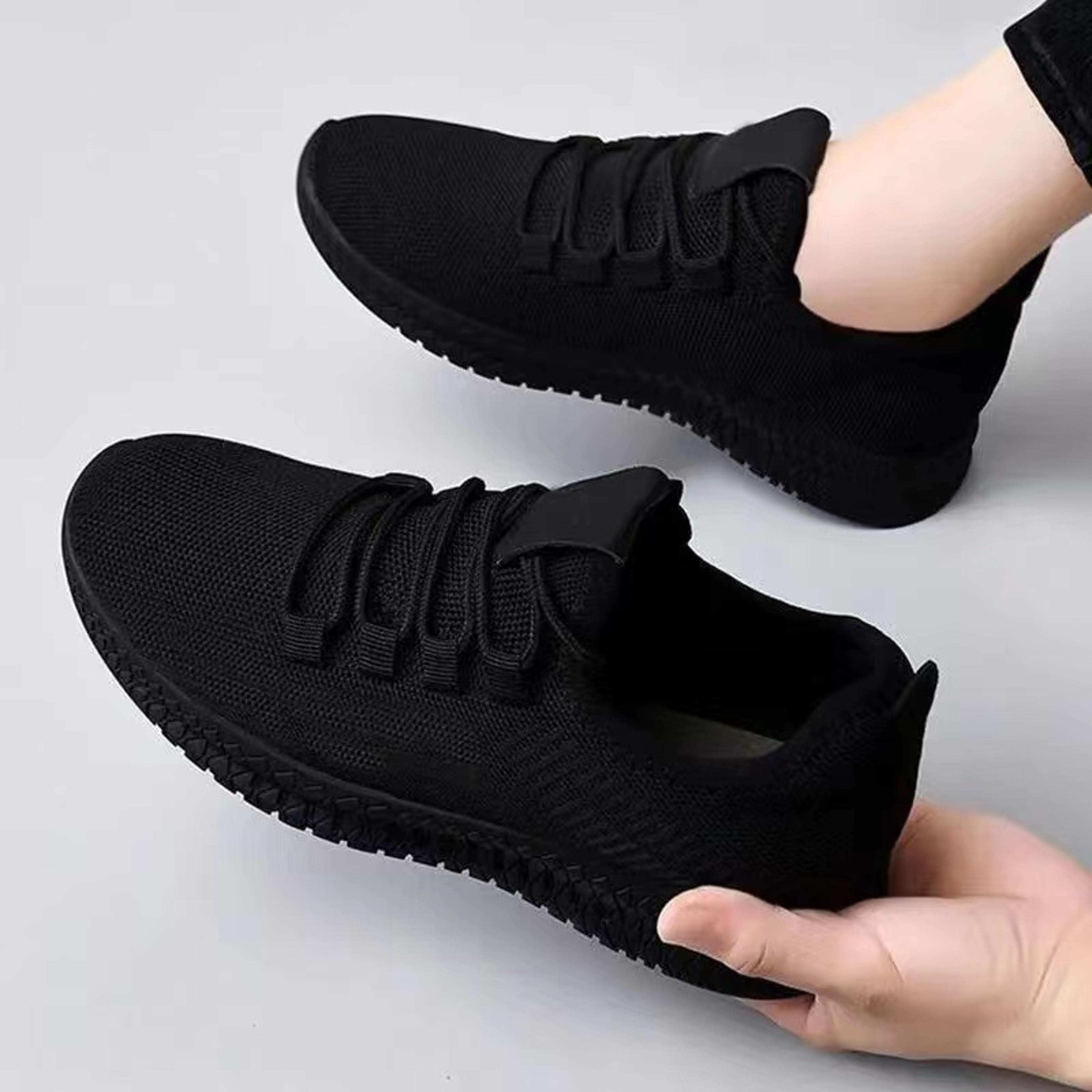 Black Sneakers For Women Womens Breathable Platform Shoes New Casual Korean Running Shoes Autumn Fa 3