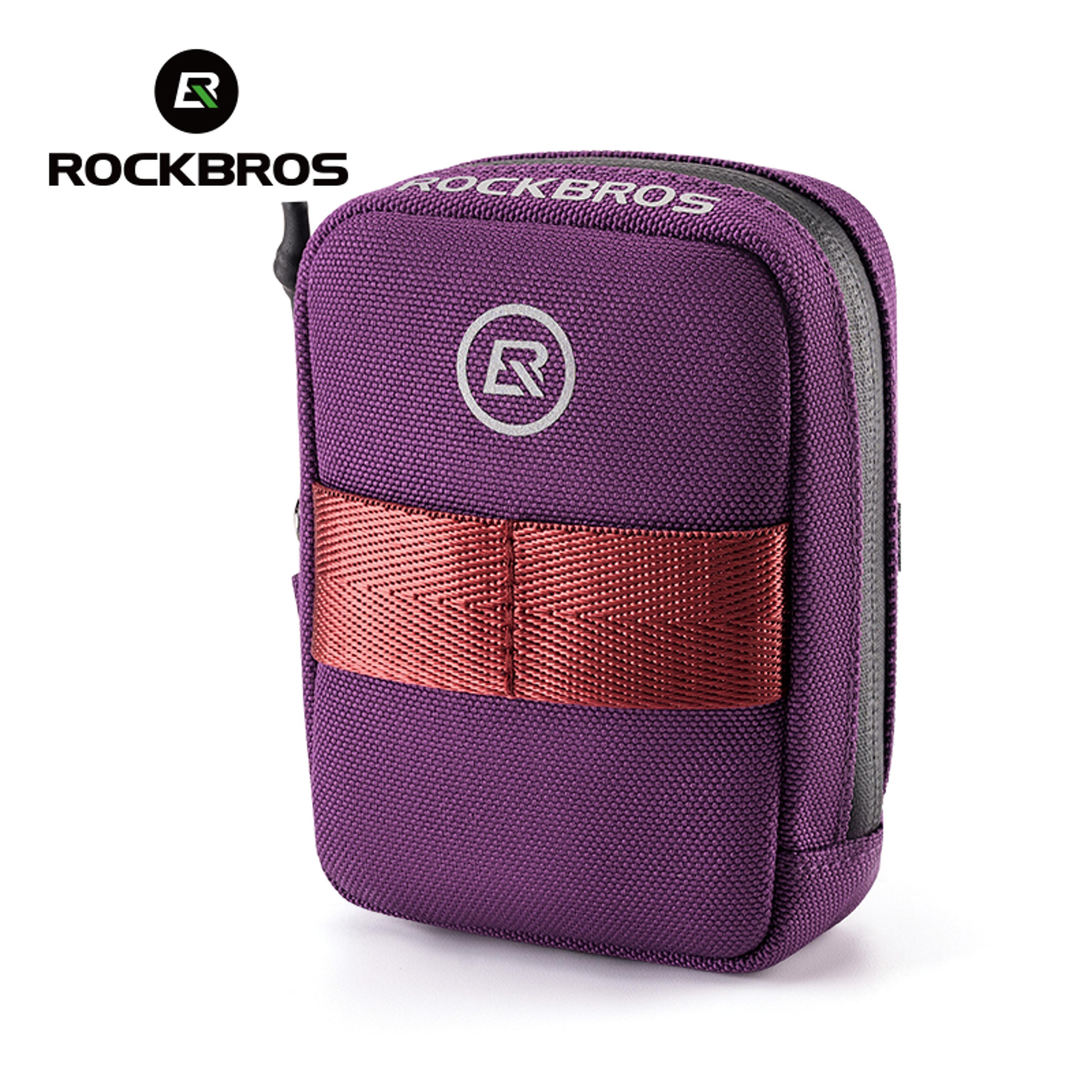 Portable Mini Bicycle Saddle Bag Small Lightweight Multi Function Cycling Bag 6
