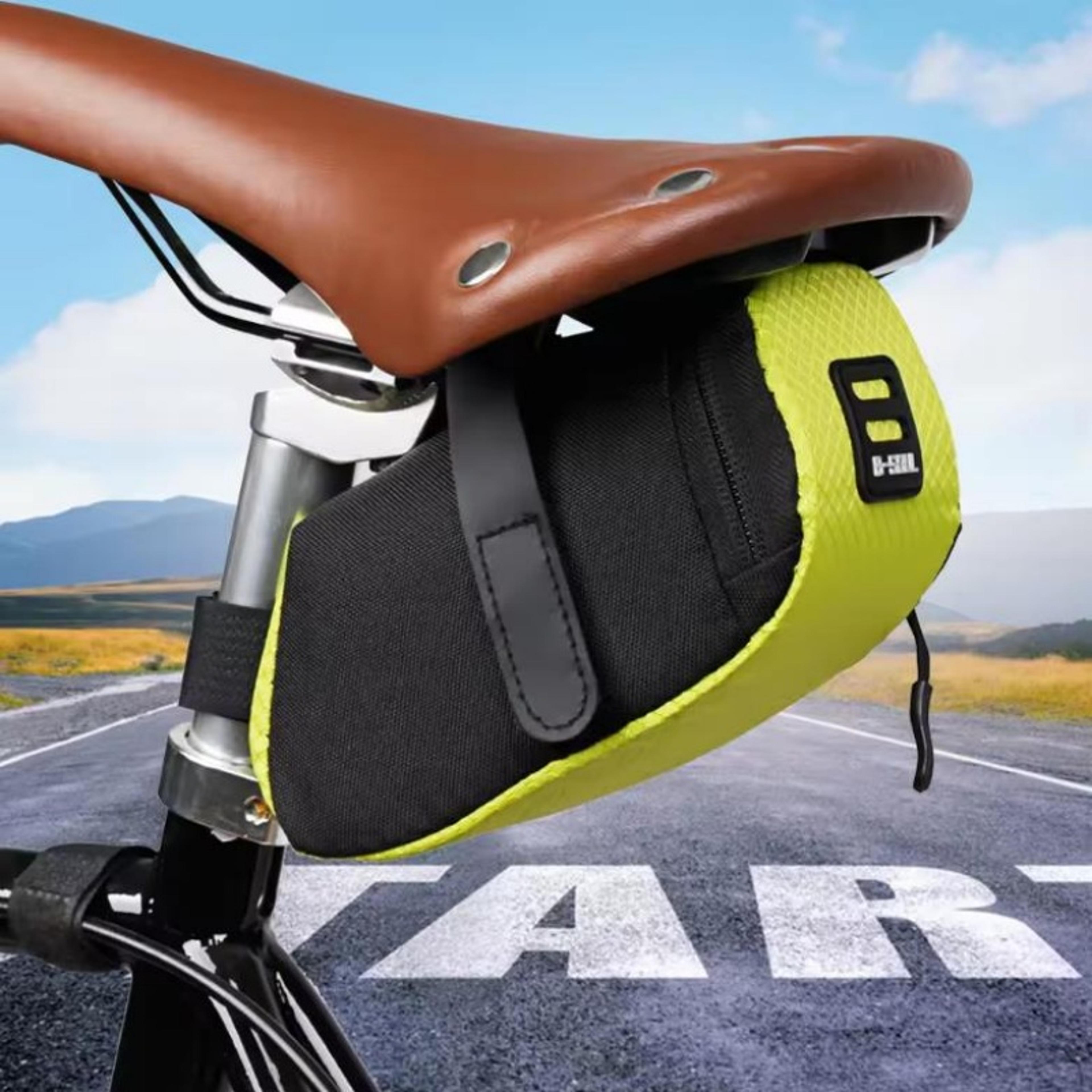 Reflective MTB Bicycle Saddle Bag Rear Storage Pannier Seat Pack Cycling Accessories 2