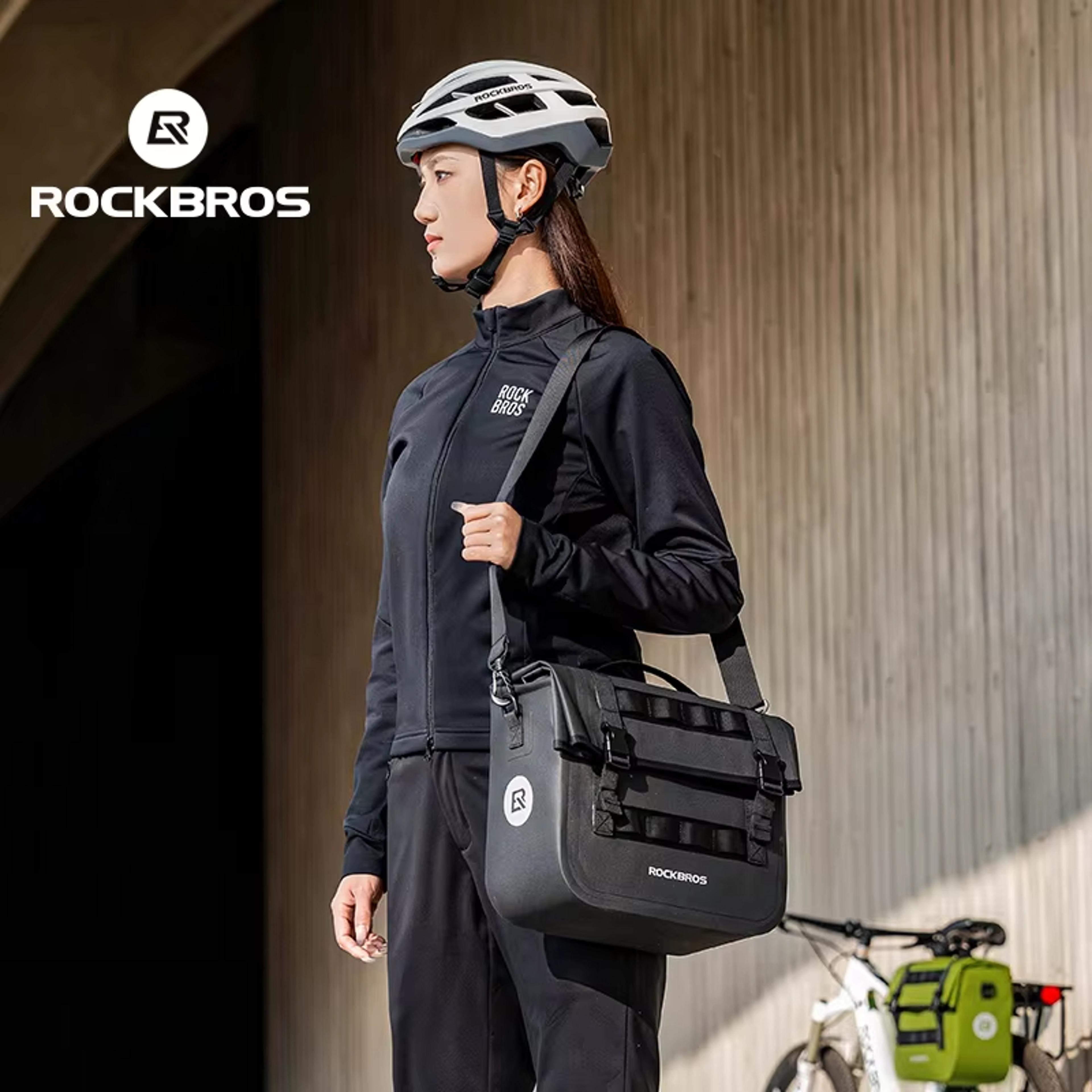 Waterproof Bike Rack Bag Multifunctional Saddle Bag With Big Capacity 3D Support For Travel Bicycle 6