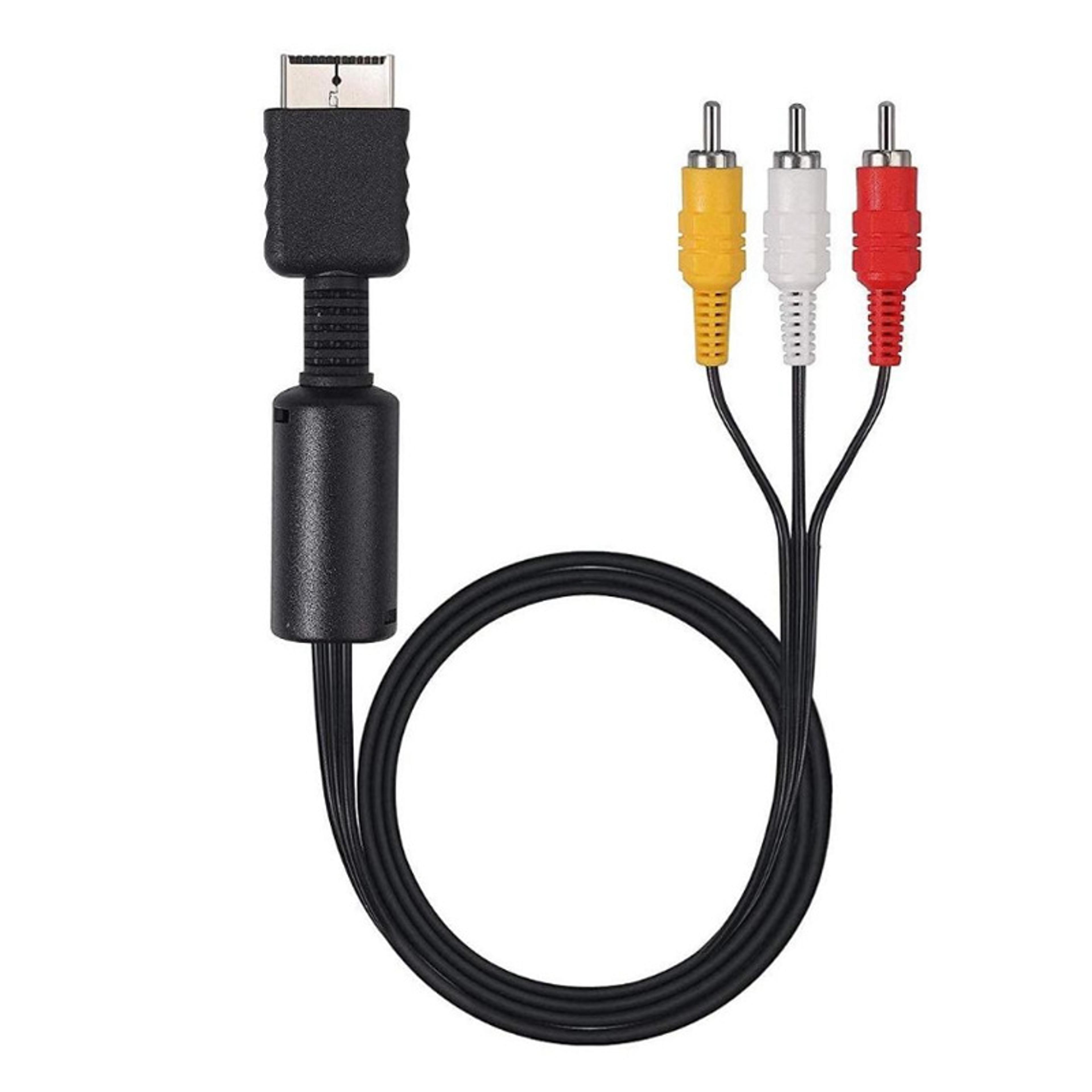Audio Video Extend Cord ForPlayStation Console Game Player To TV RCA Adapter 6