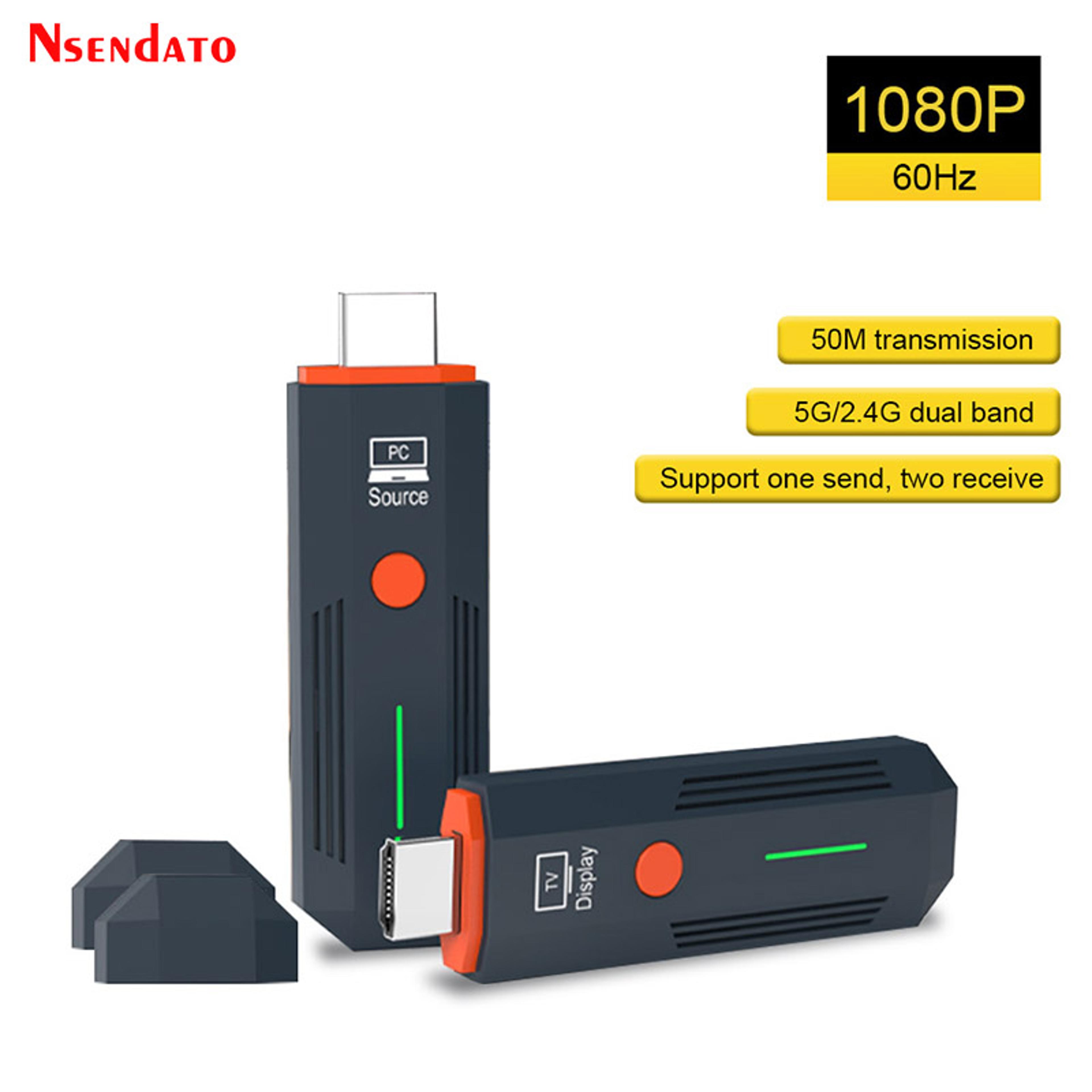 Wireless HDMI Video Audio Transmitter Receiver Extender Wireless Display Dongle For Monitor TV Box 0