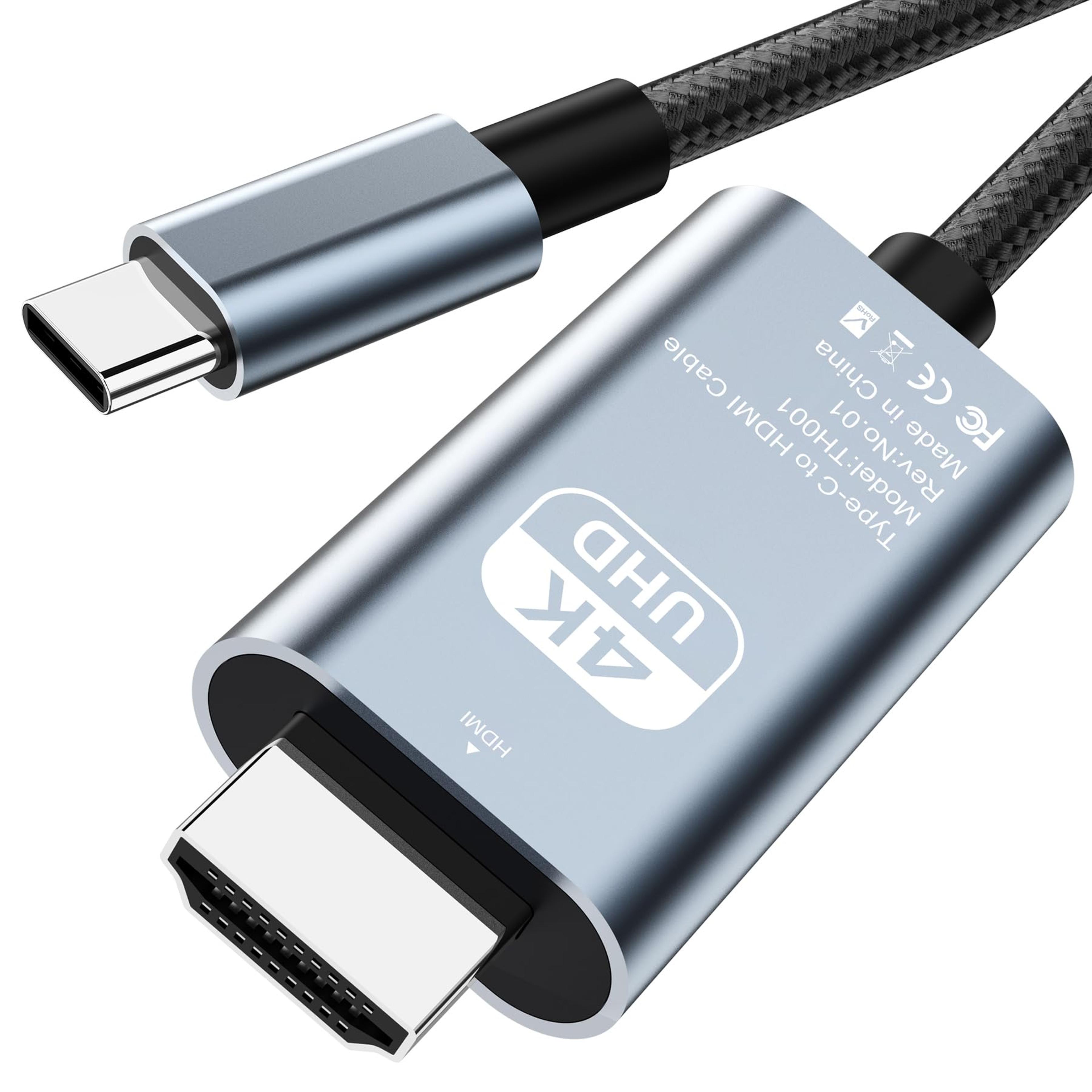 USB Type C HDMI Adapter MHL Cable 4K HD Video Converter For MacBook HP Laptop Projector Monitor HDT 0