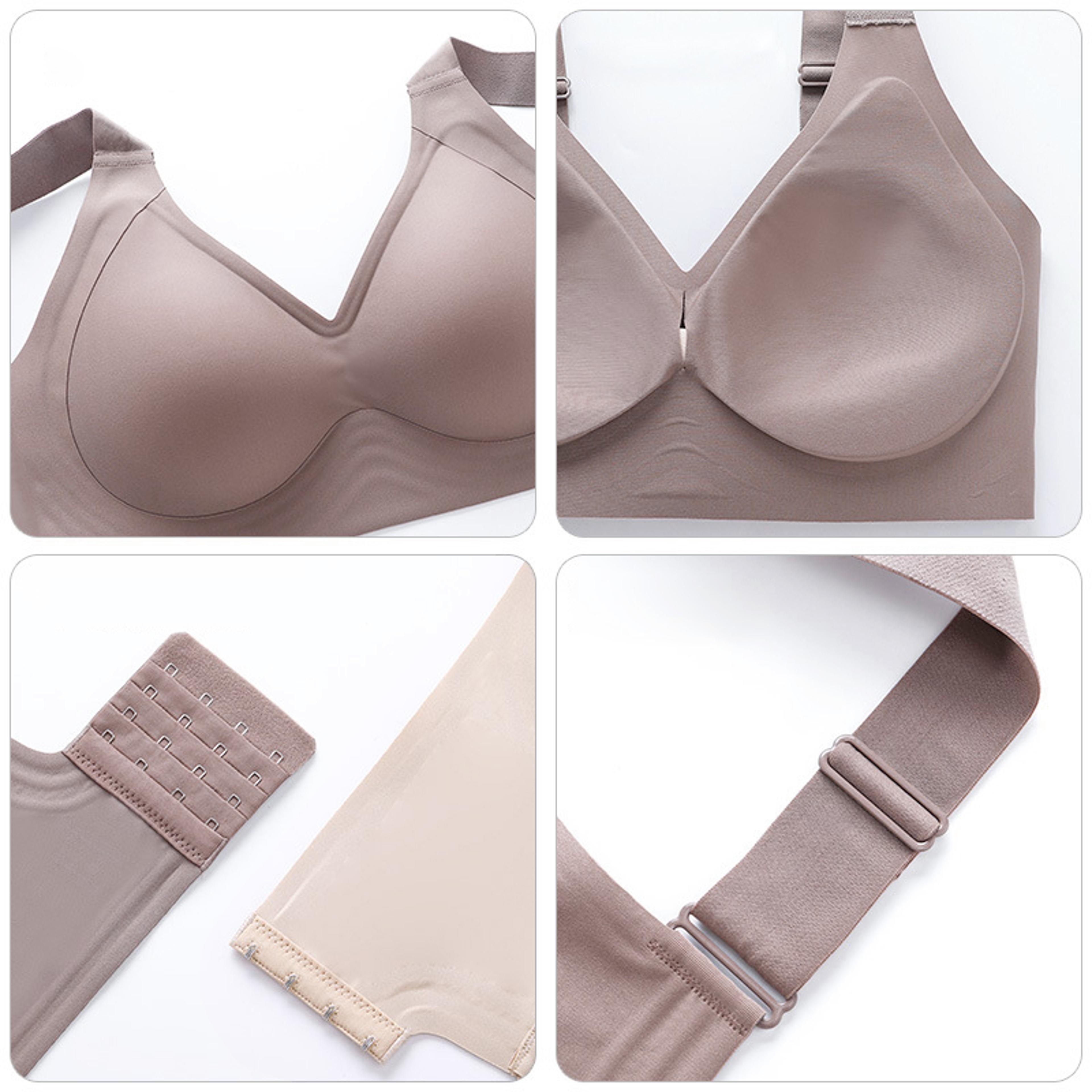 Seamless Push UP Bra For Women Plus Size Bras Thin Cup Wireless Sexy Bralette 3