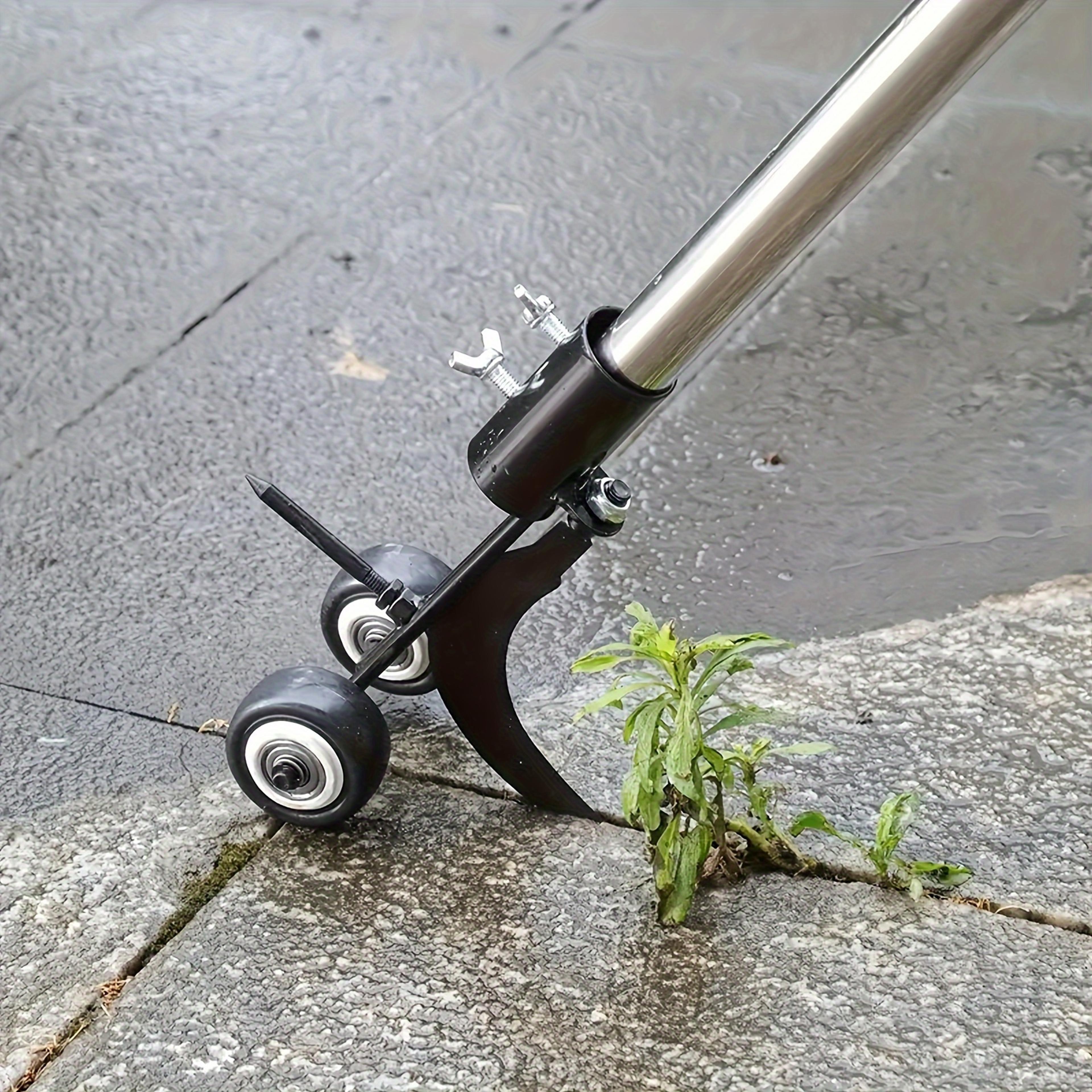 Handheld Gap Weeding Tools With Wheels For Lawn Garden And Backyard Maintenance 2