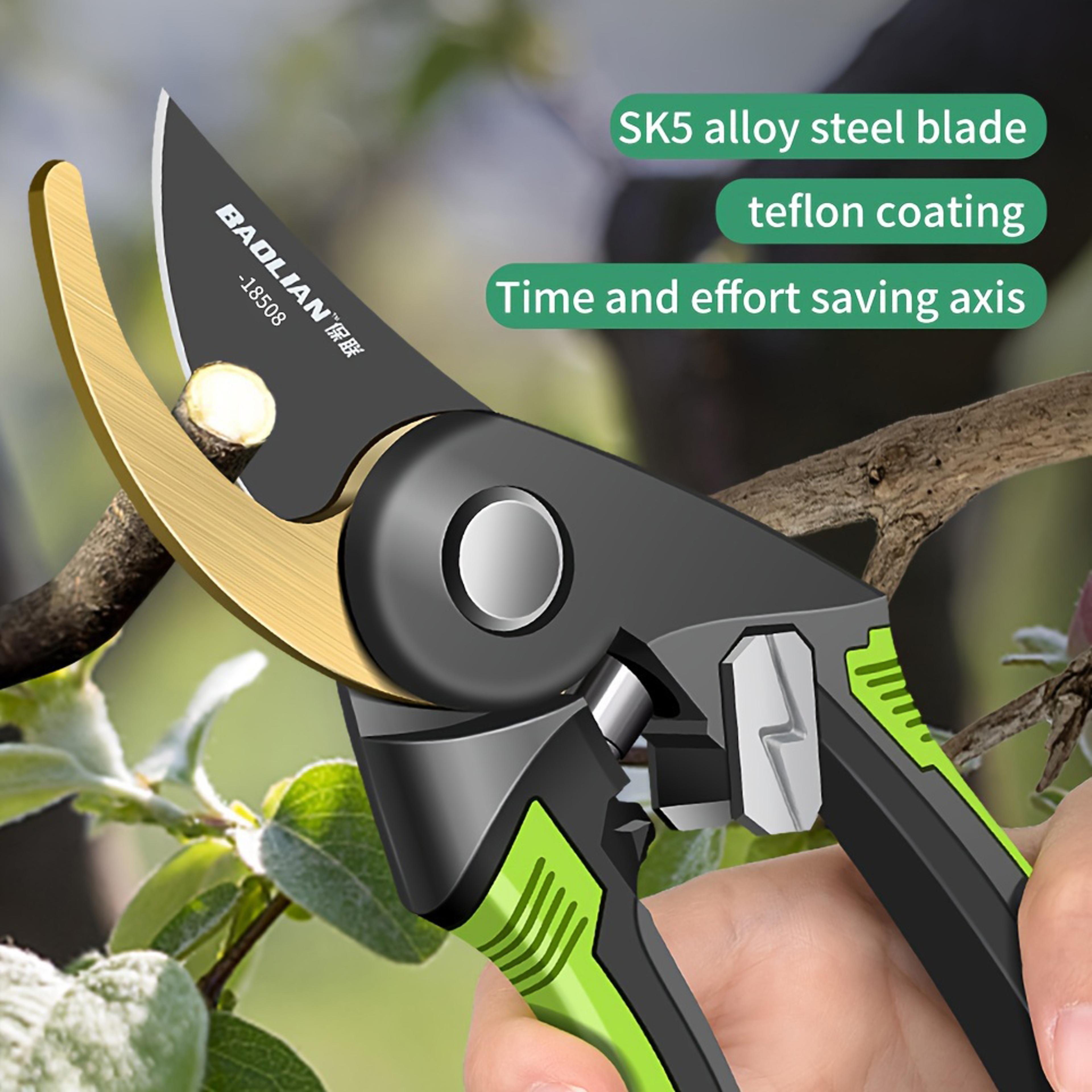Professional Garden Trimming Tool Sharp HeavyDuty Manual Trimmer Durable Plant Pruning Scissors 2