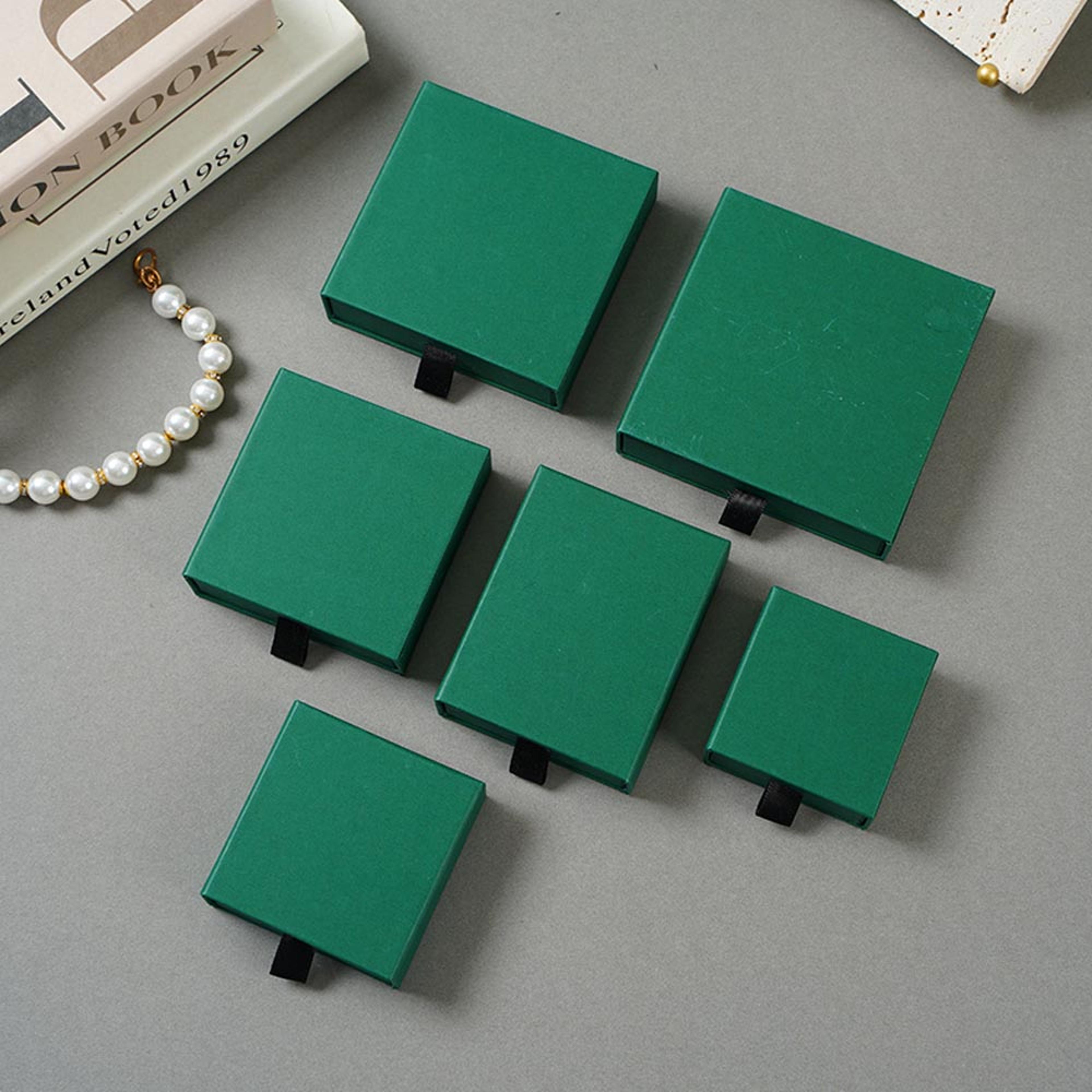 Paper Jewelry Gift Box For Necklace Ring Earrings Bracelet Stud Organizer Wedding Favors Jewellery  11