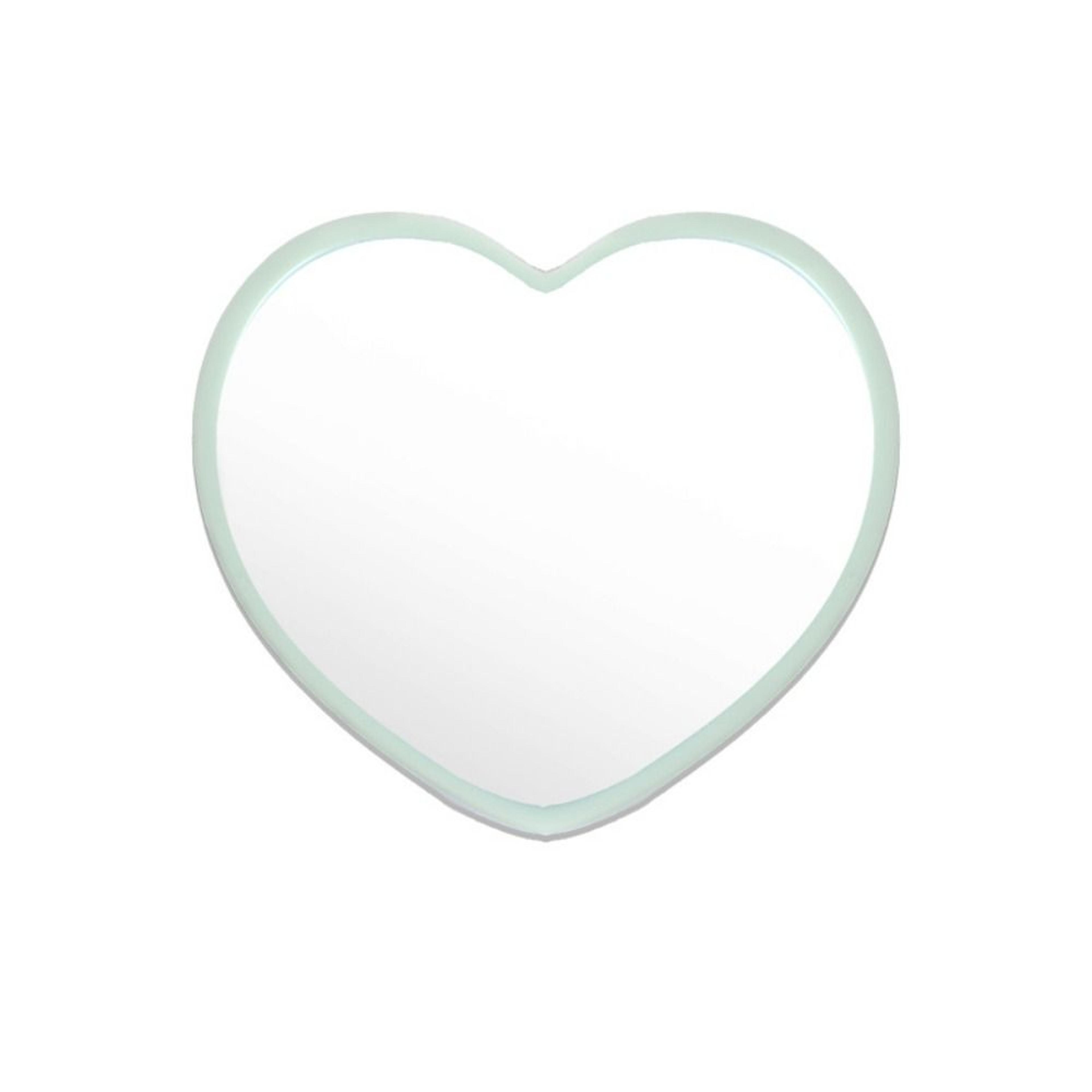 Heartshaped Handheld Mirror Highdefinition Little Beauty Mirror For Dormitory Makeup 7