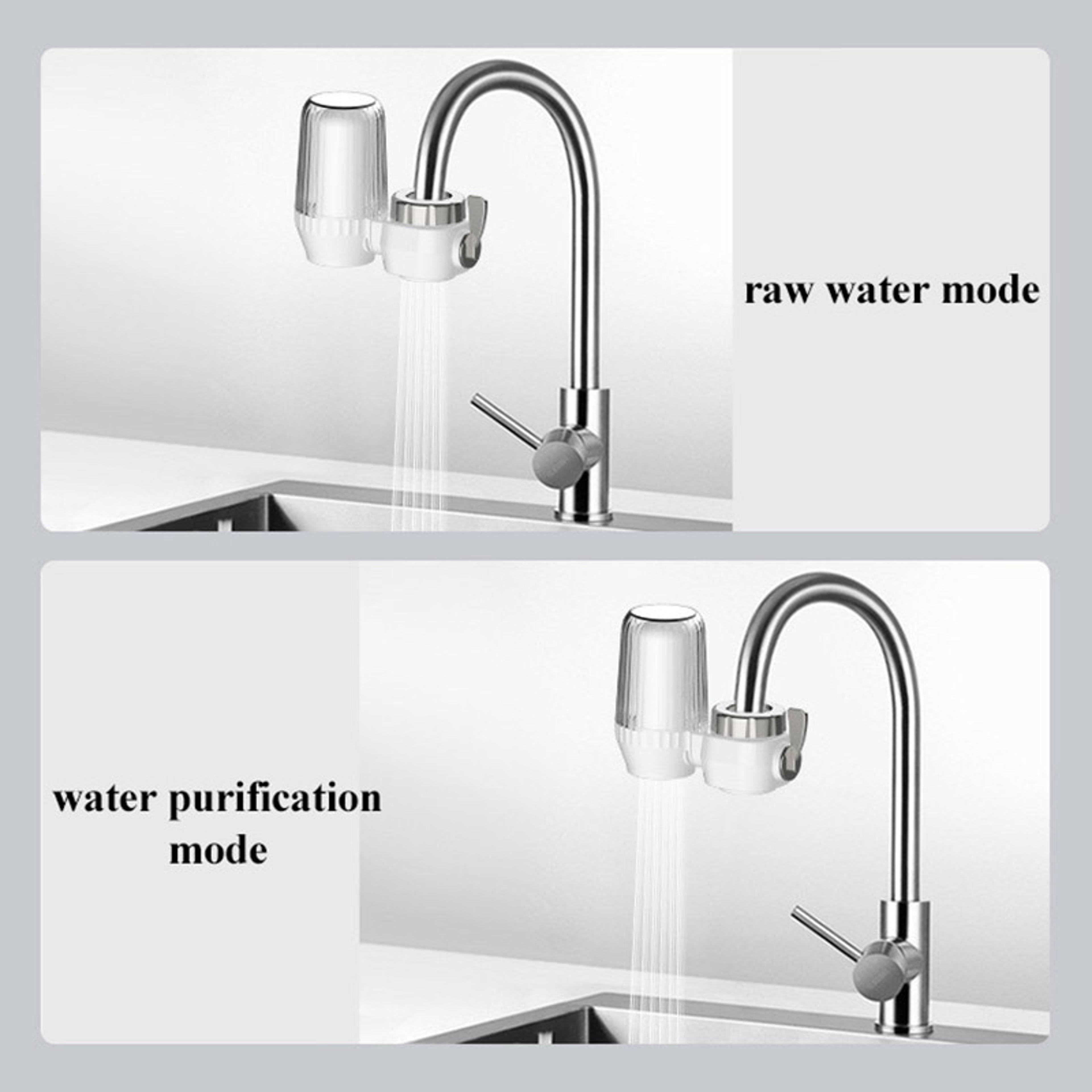 Ceramic Activated Carbon Faucet Water Purifier Tap Filter Splashproof Household Direct Drinking Wat 1