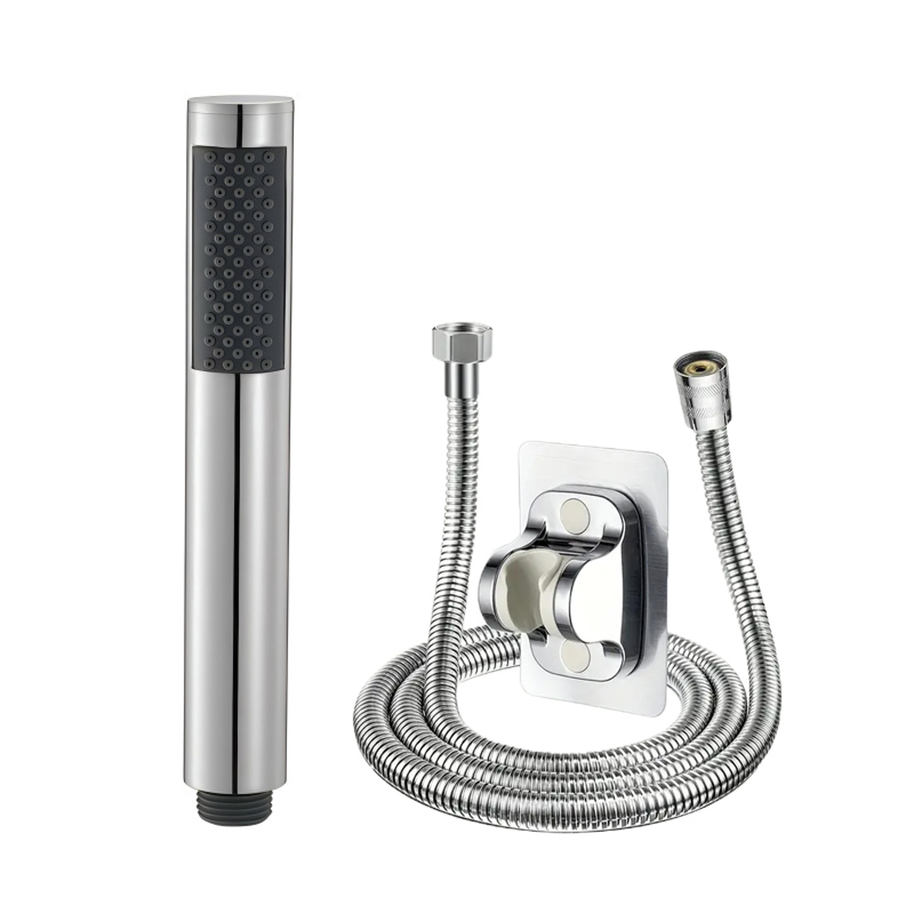 Universal Handheld Stainless Steel Booster Shower Head Set For Hotel And Home Bathroom 6