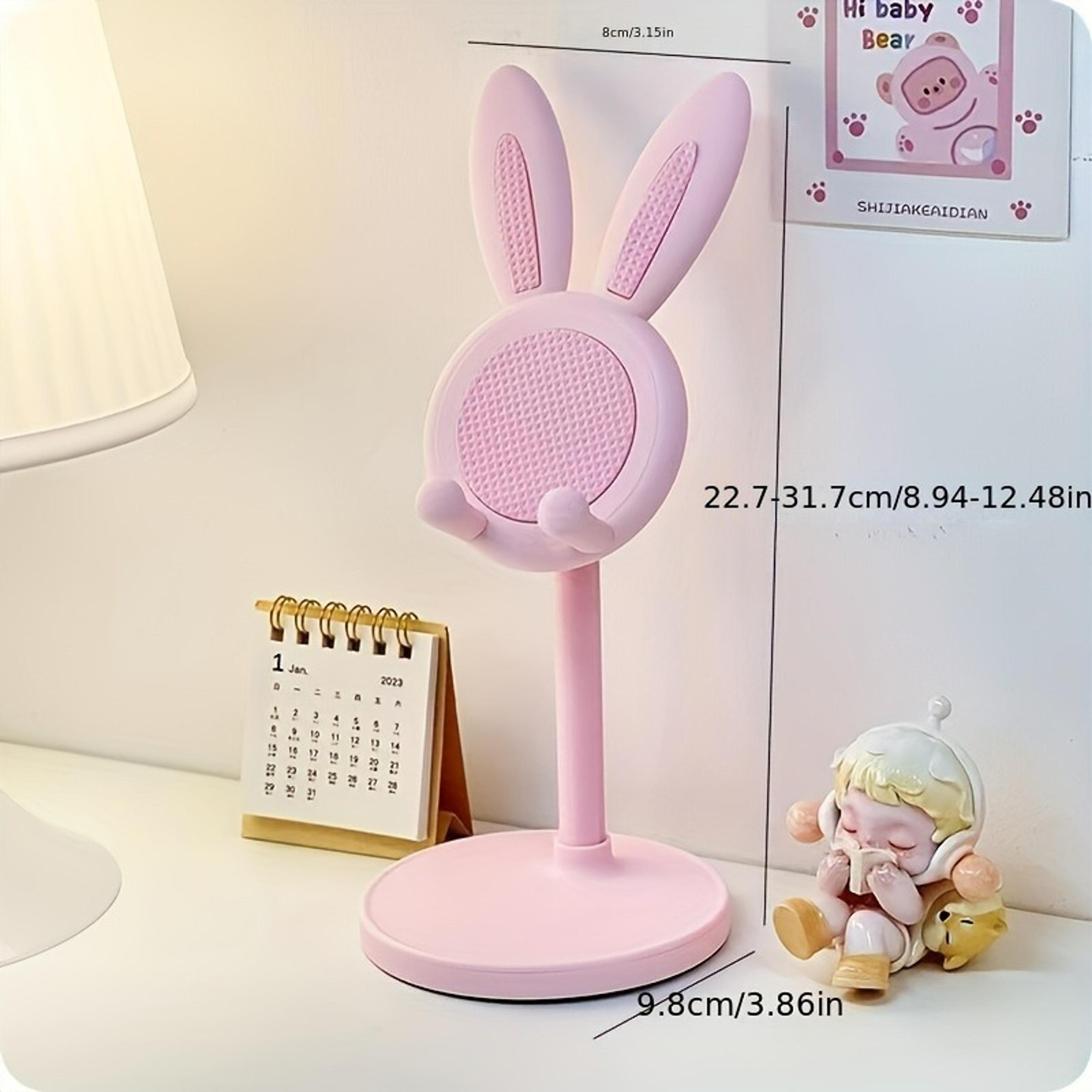 Adjustable Mobile Phone Holder Desktop Stand Mount Cute Rabbit Cartoon Universal Table Support 5