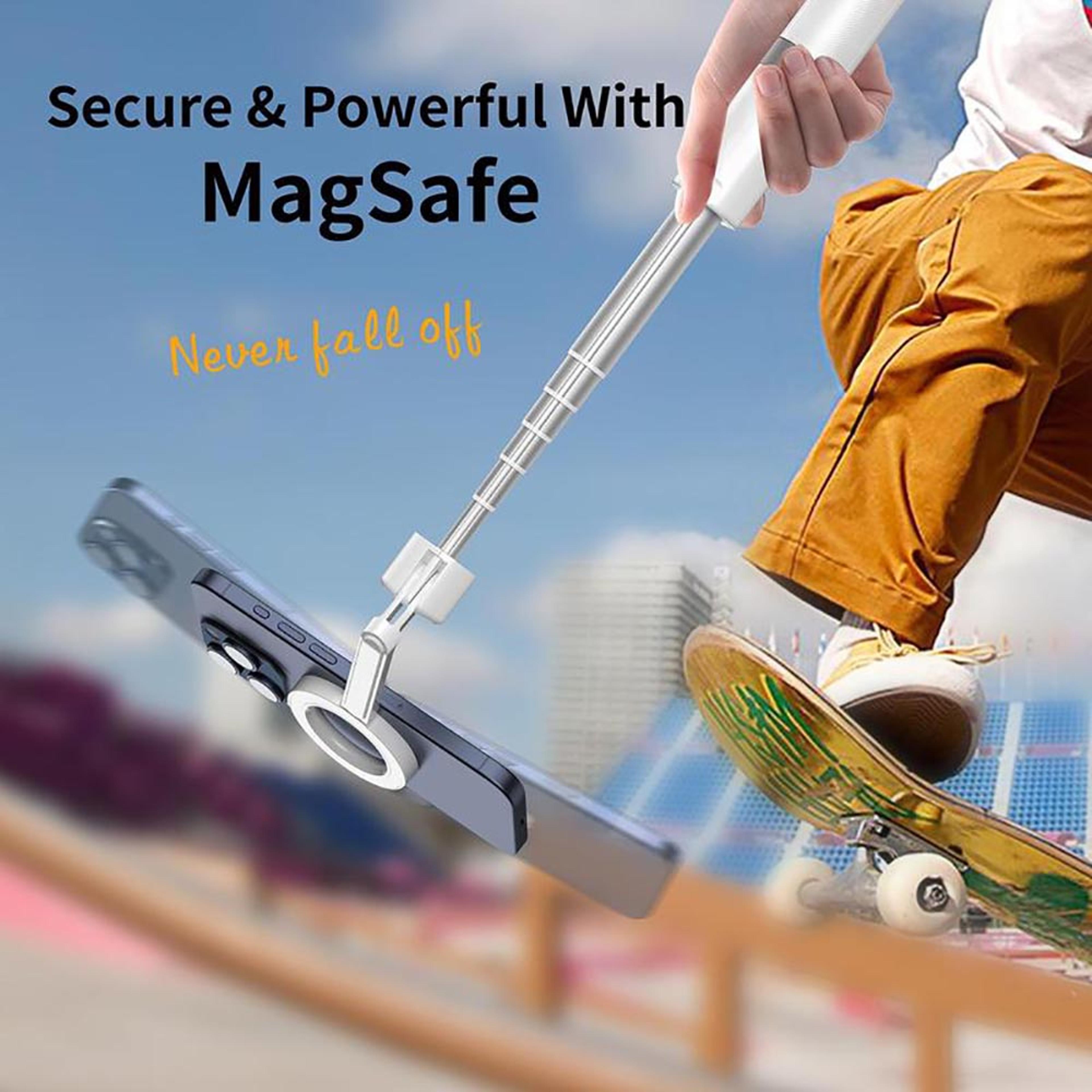 Portable Multifunctional Retractable Tripod Magnetic Selfie Stick Rotatable Wireless Bluetooth Remo 2