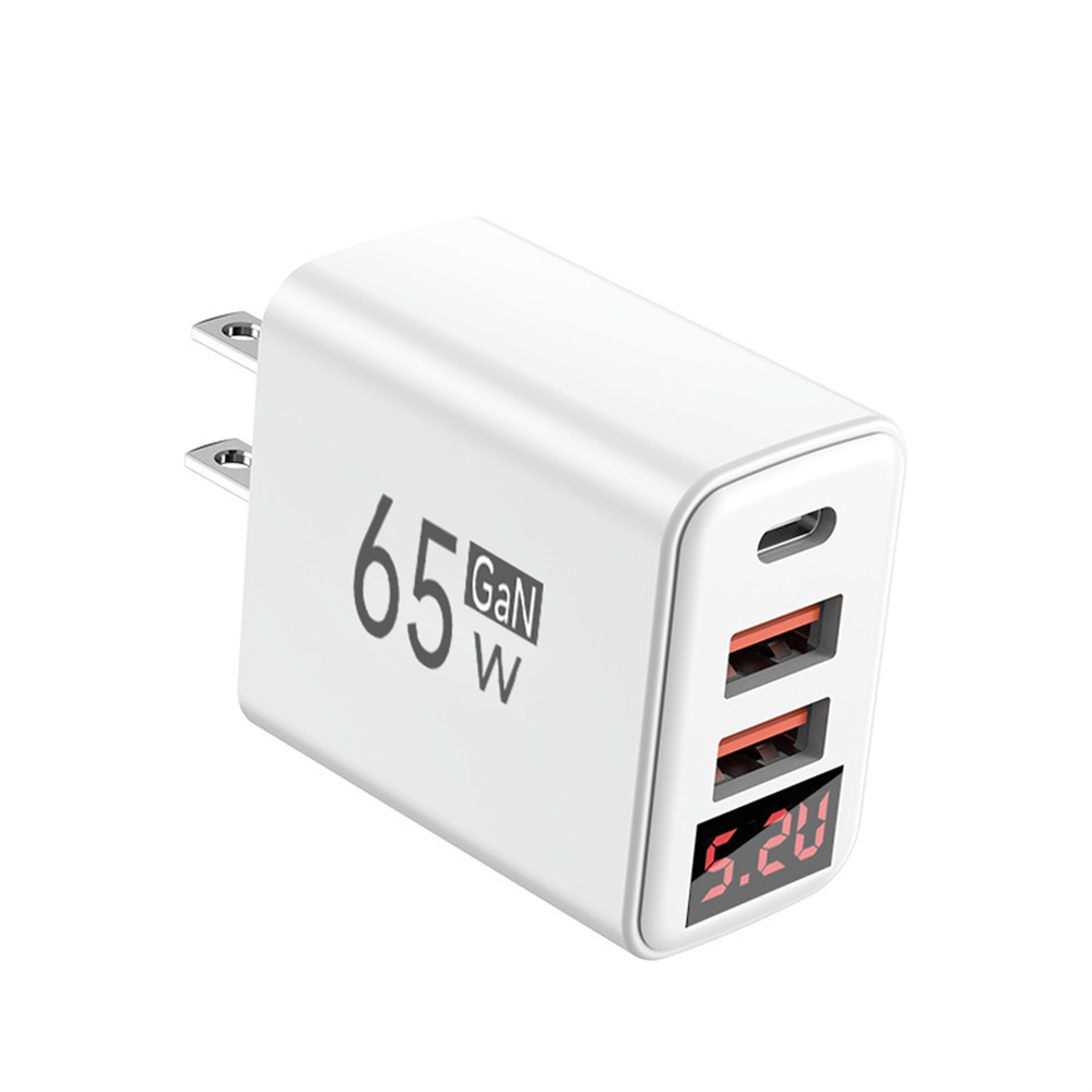 USB Type C Power Adapter Travel Wall Charger Quick Charge Ports Fast Charging 6