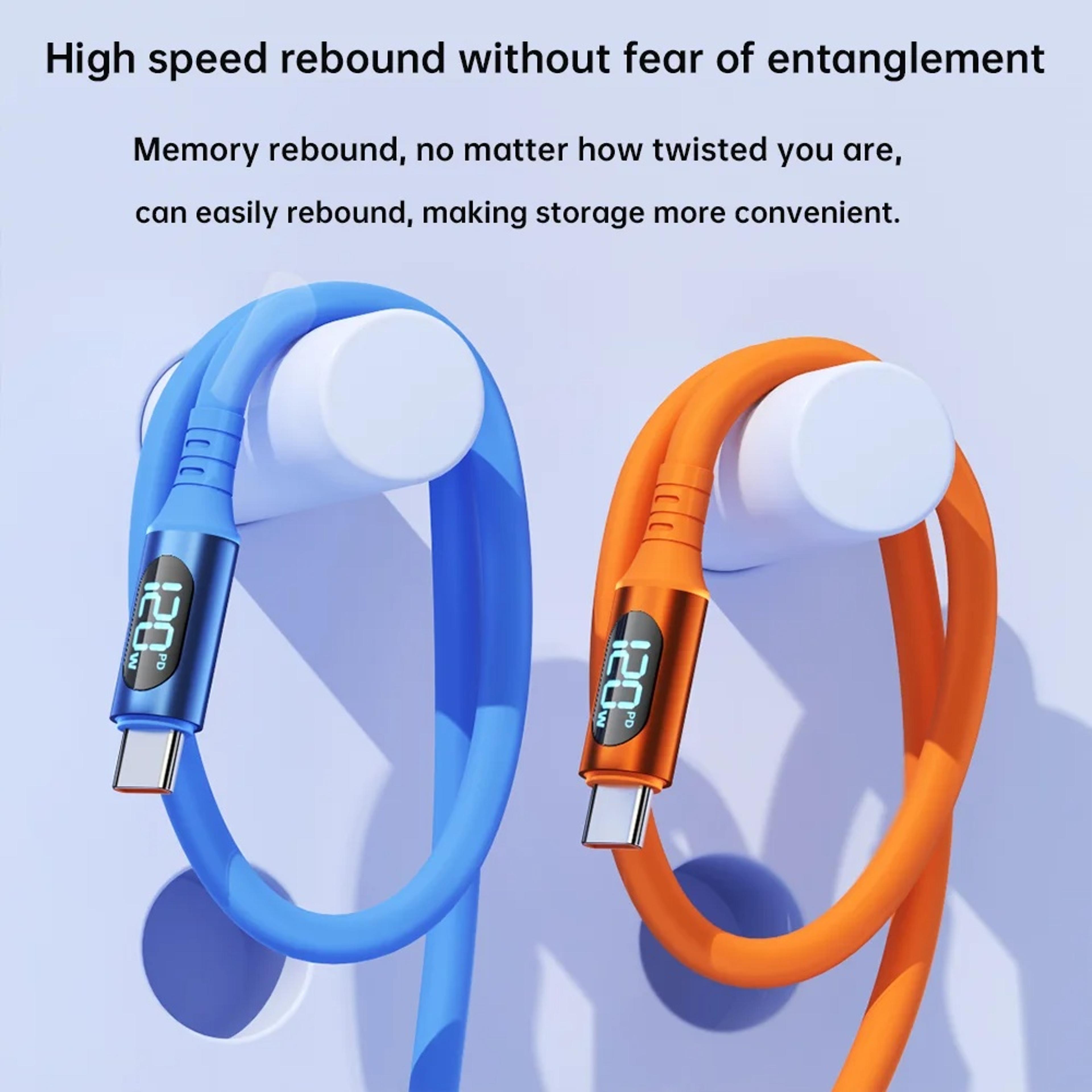 USB C To USB C Quick Charge Cable Type C Cable PD Fast Charging Cord 5