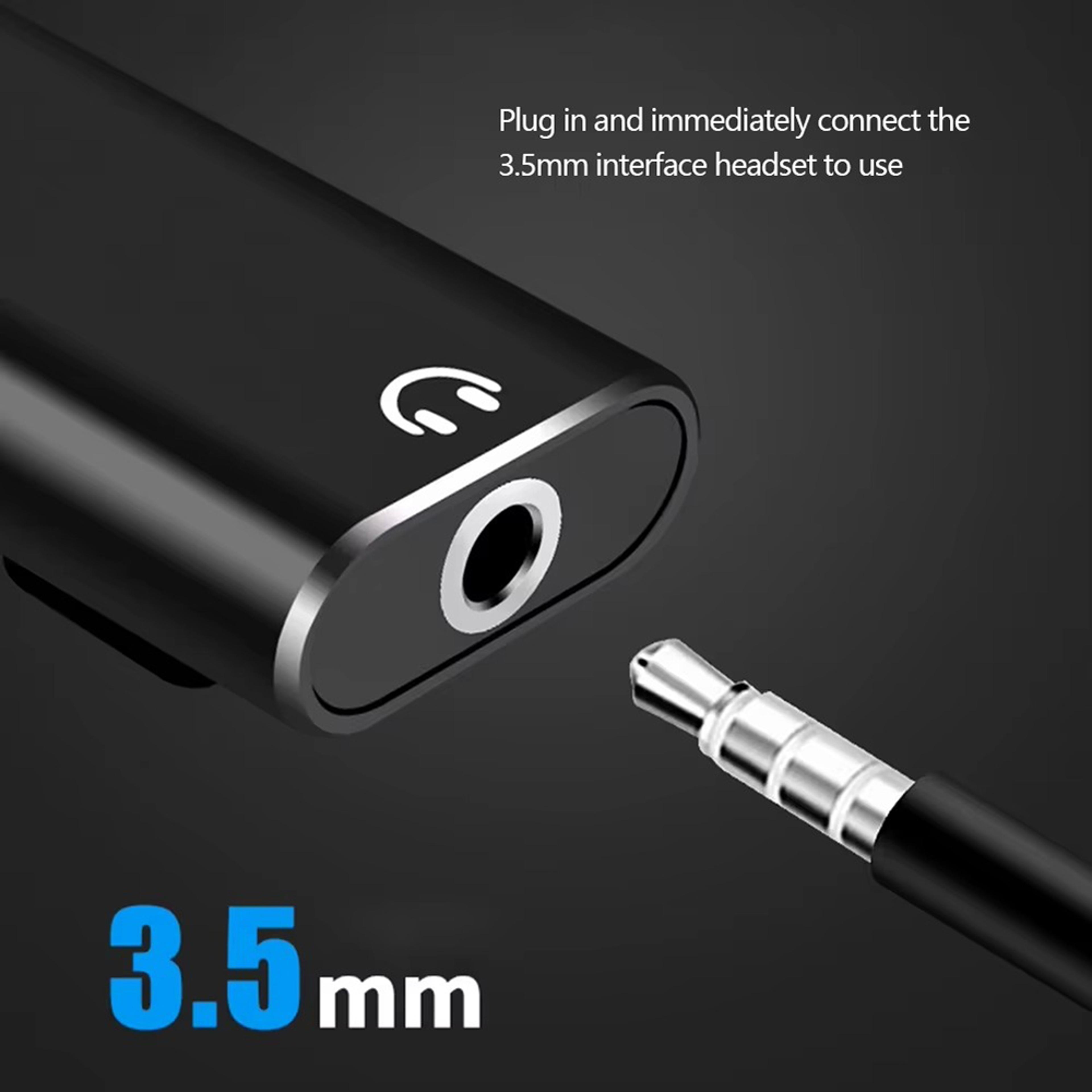 USB C Audio Splitter Type C Female To Jack Male Headphone Cable Converter 2