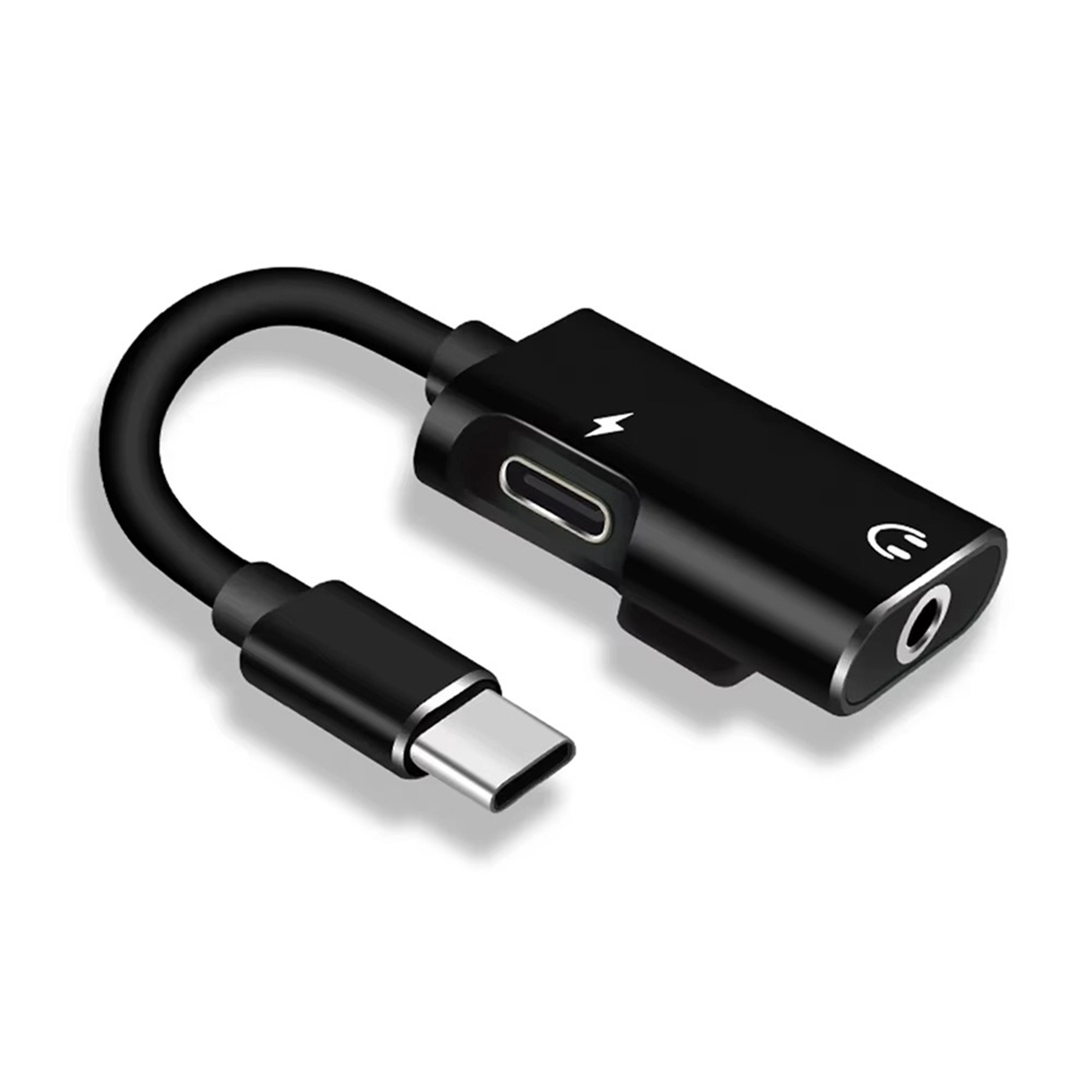 USB C Audio Splitter Type C Female To Jack Male Headphone Cable Converter 7