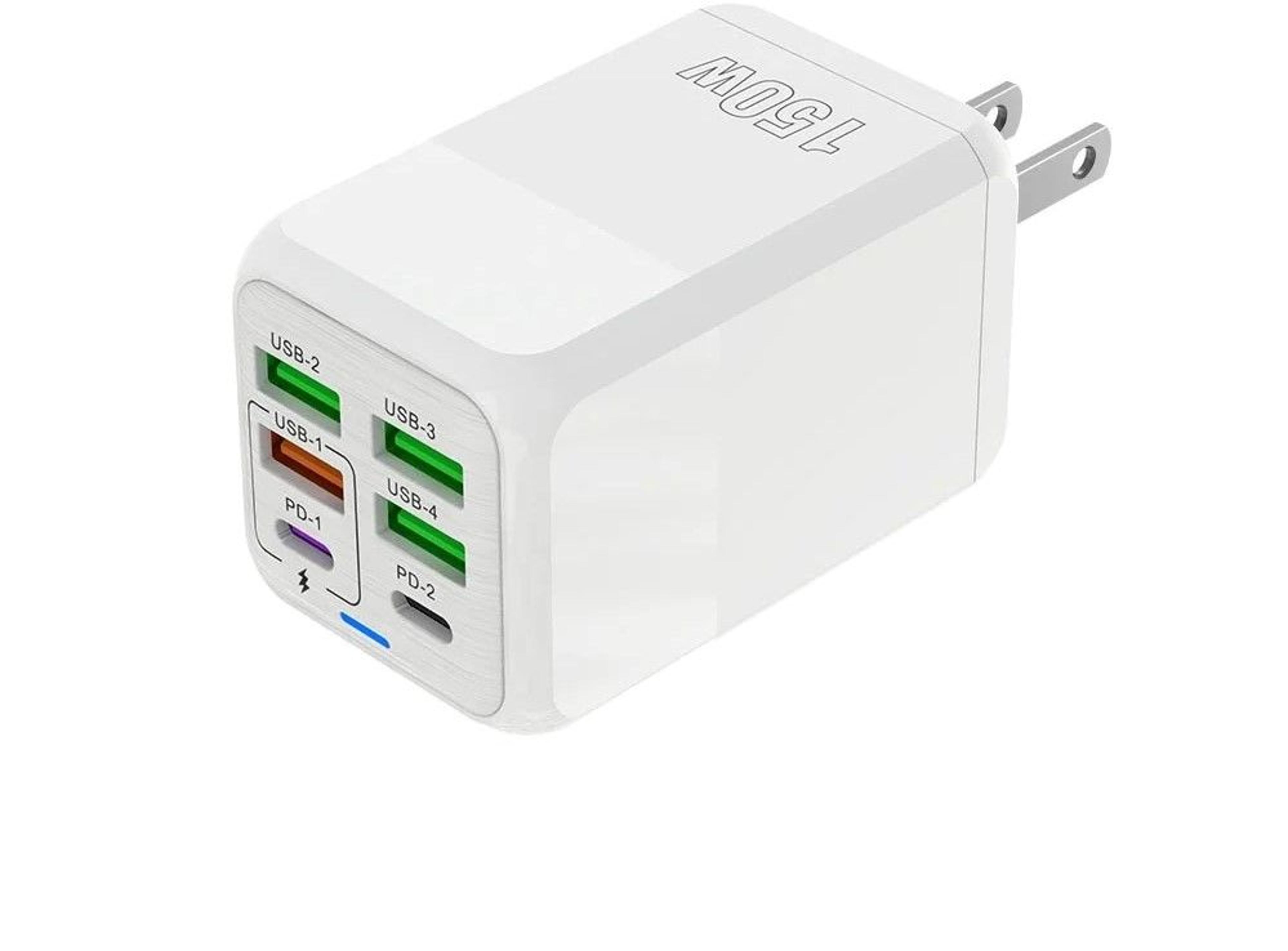 USB C Port Fast Charging Wall Adapter Quick Charge Multi Ports Power Adapter 0
