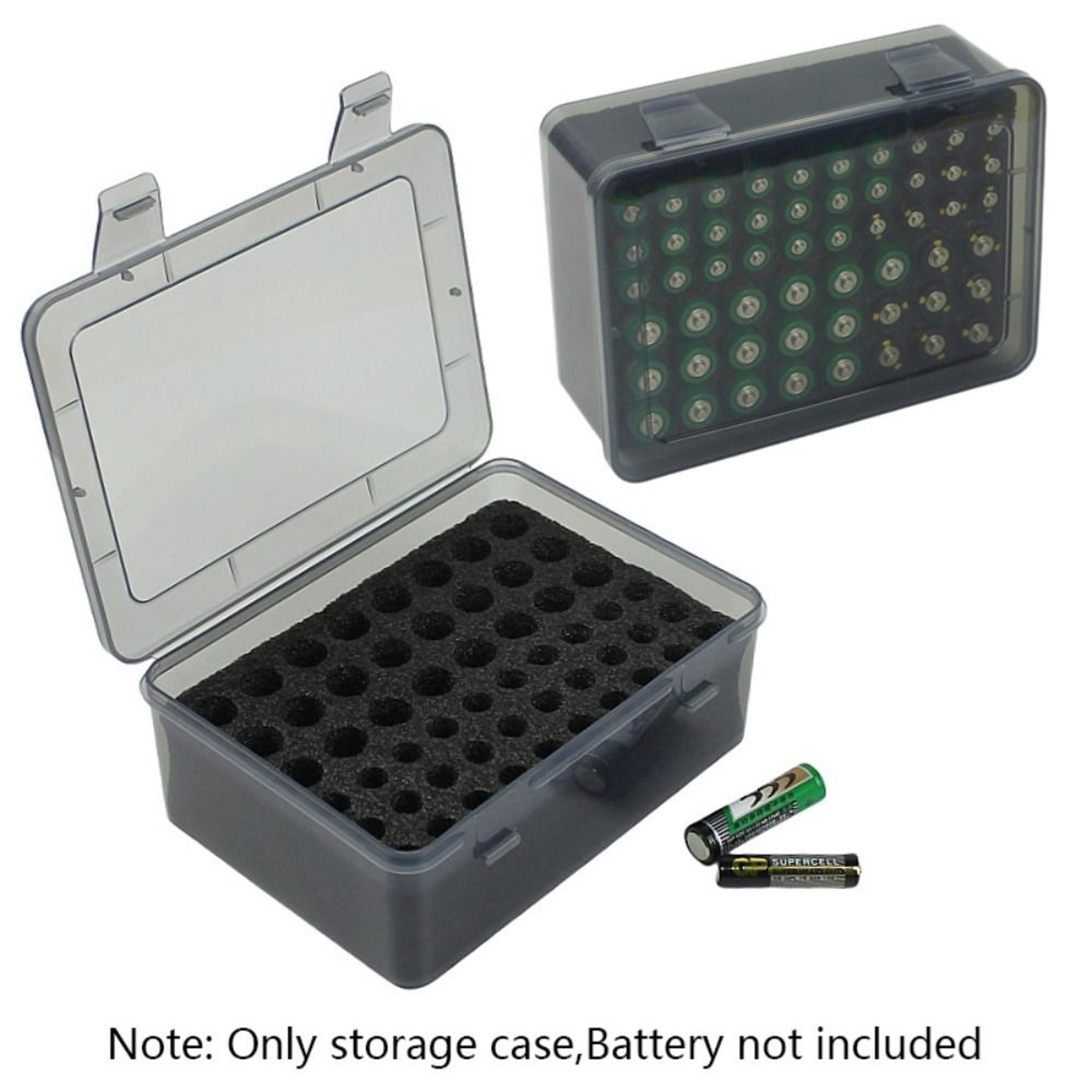 Multi Slot Battery Storage Organizer Box Slot Storage Case Holder For Home Drawer Organization And  0