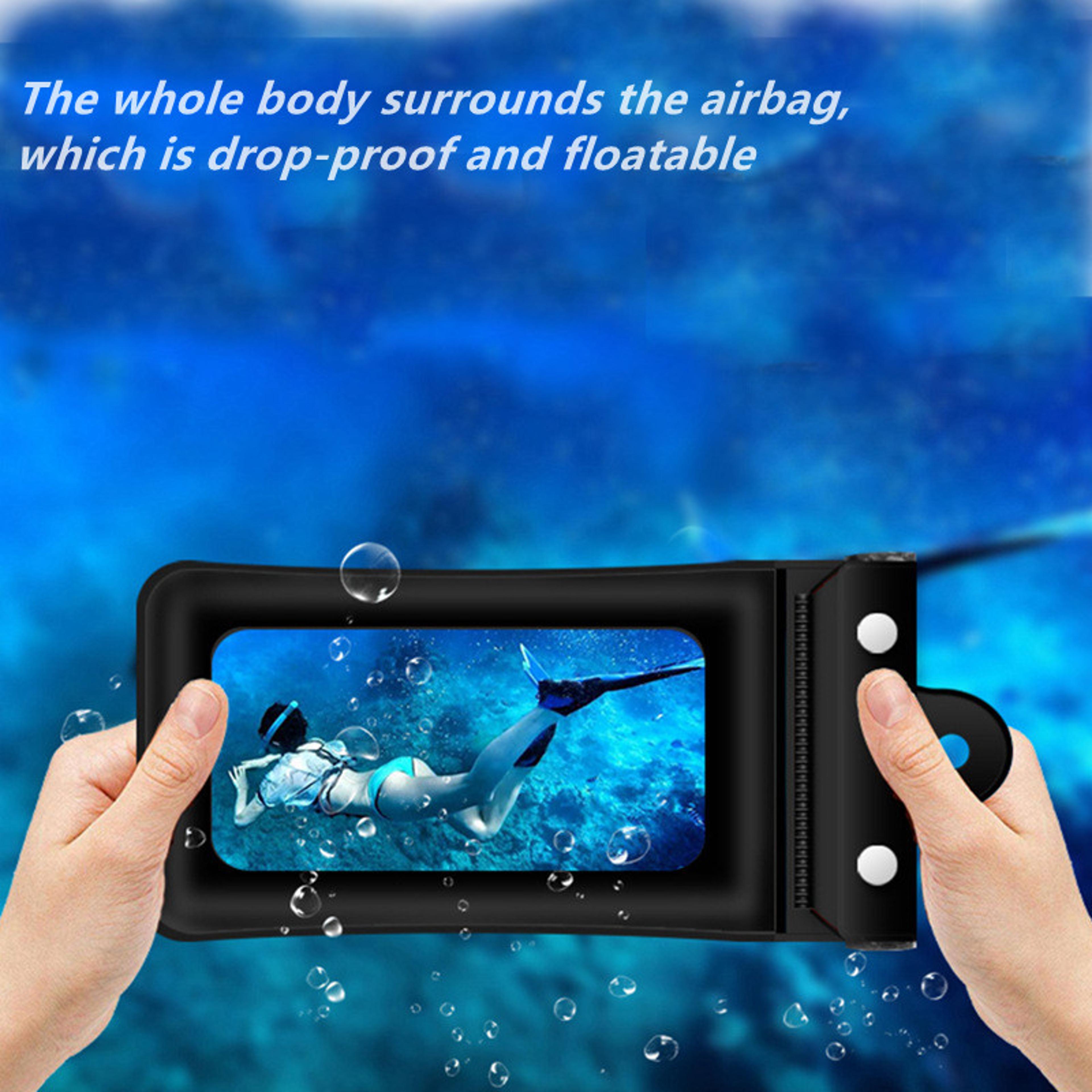 Universal Mobile Phone Cover Waterproof Case PVC Swimming Protective Bag 2
