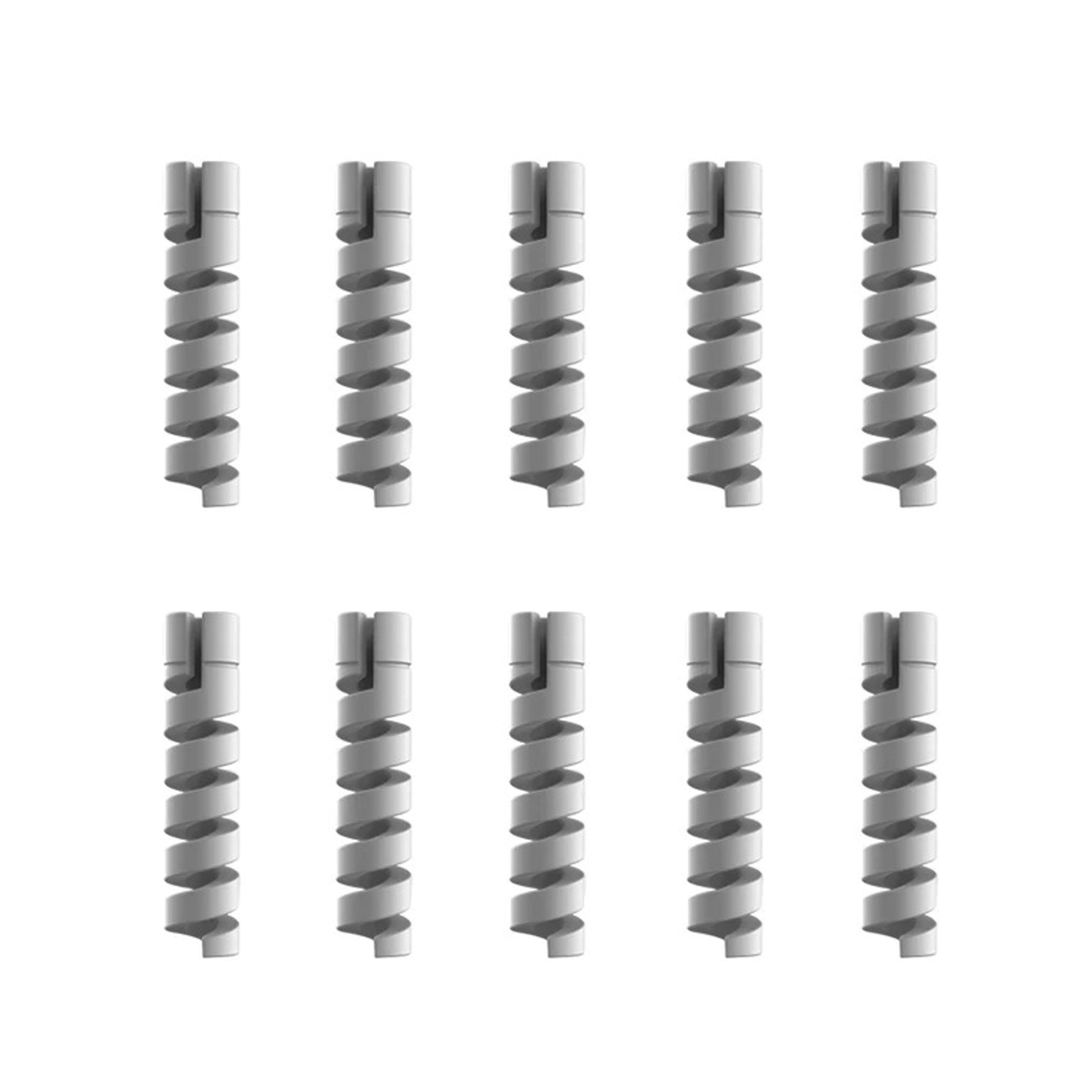 Silicone Spiral Cable Protector For USB Charger Data Cables Phone Mouse Earphone Cord Saver Cover 5