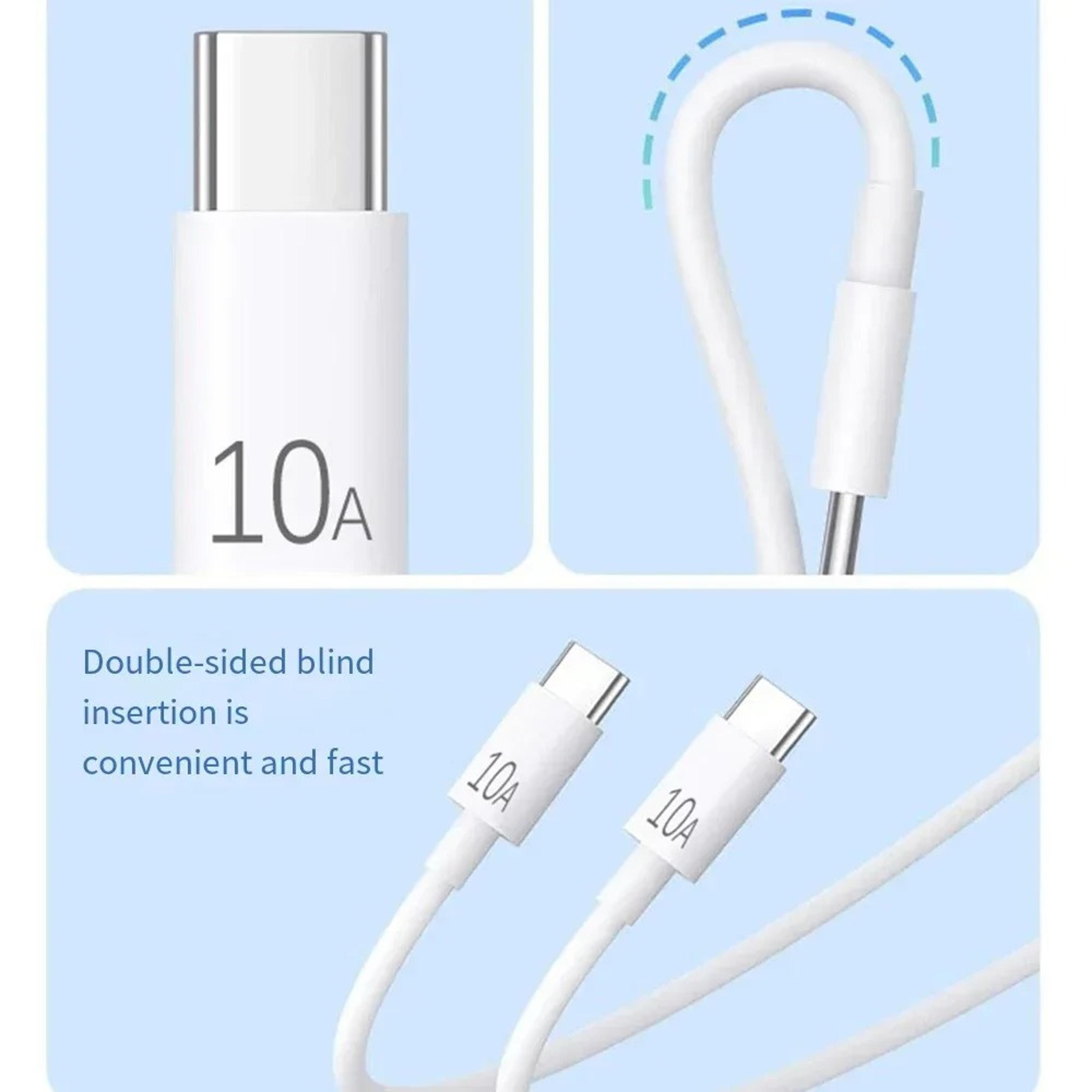 Super Fast Charging Type C To Type C Cable USB C Quick Charger Phone Data Wire 5