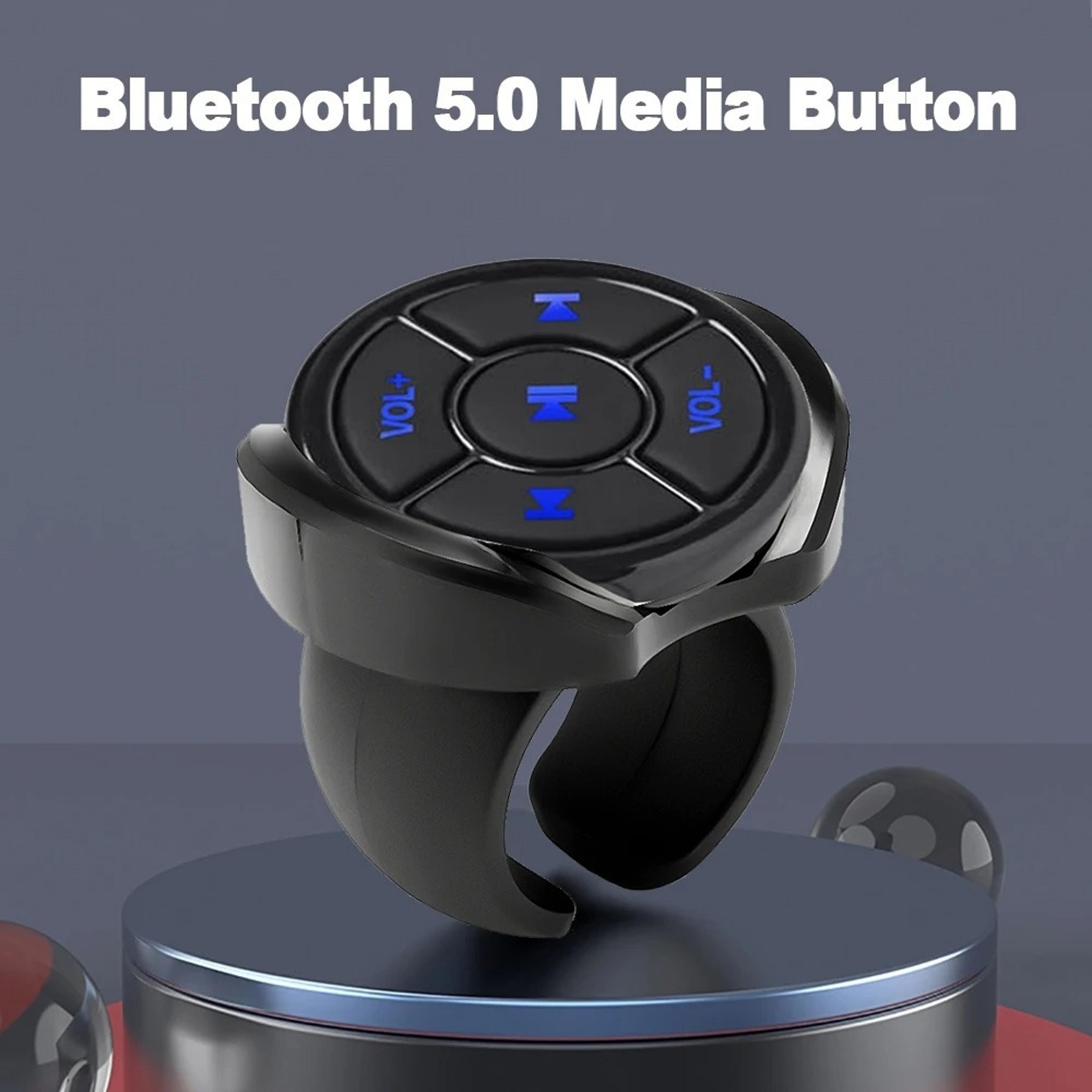 Smart Remote Wireless Bluetooth Steering Wheel Music Play Control Button For Cars 6