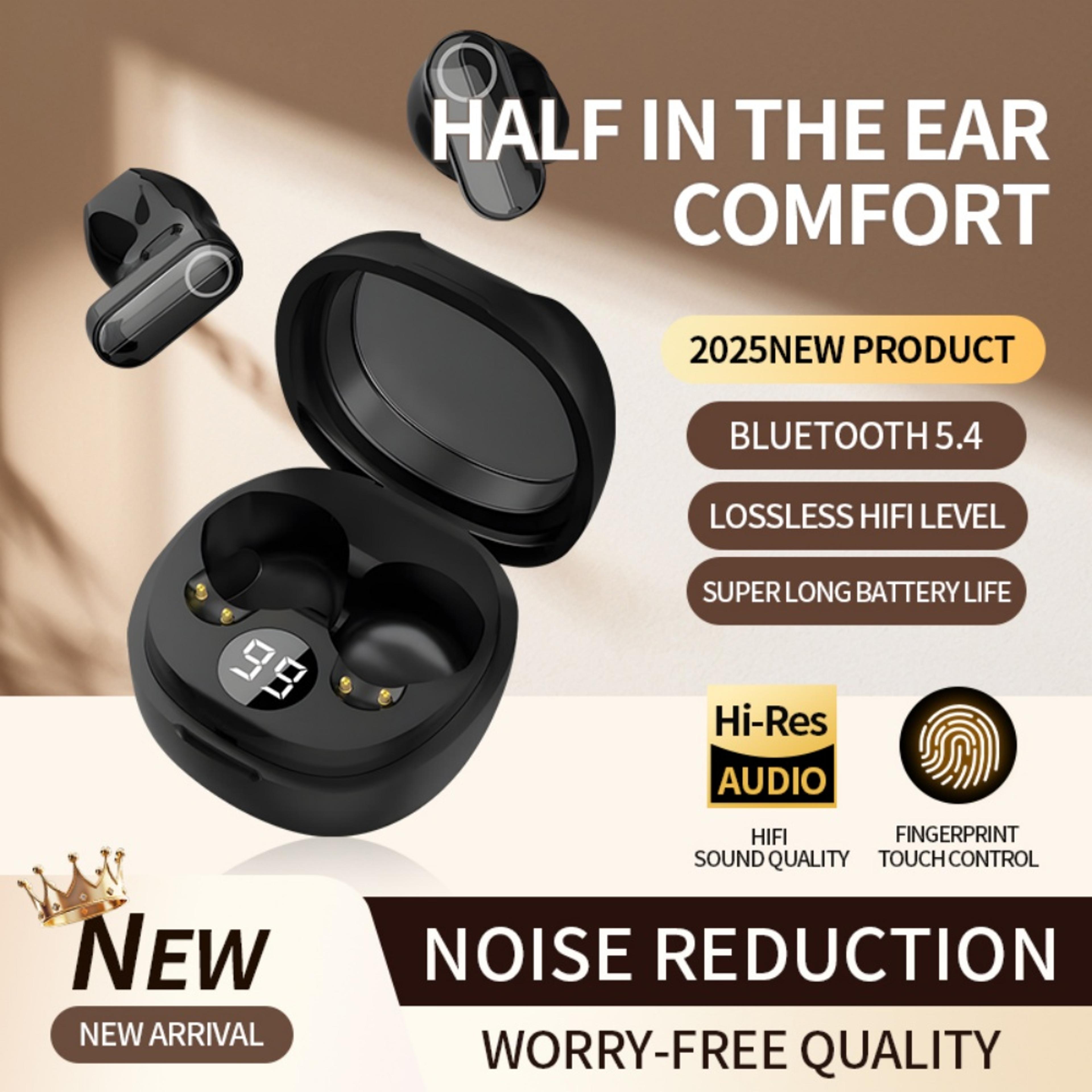 Bluetooth Wireless Headphones TWS Noise Cancelling Sport Earphones With Mic For Smartphones HiFi St 3