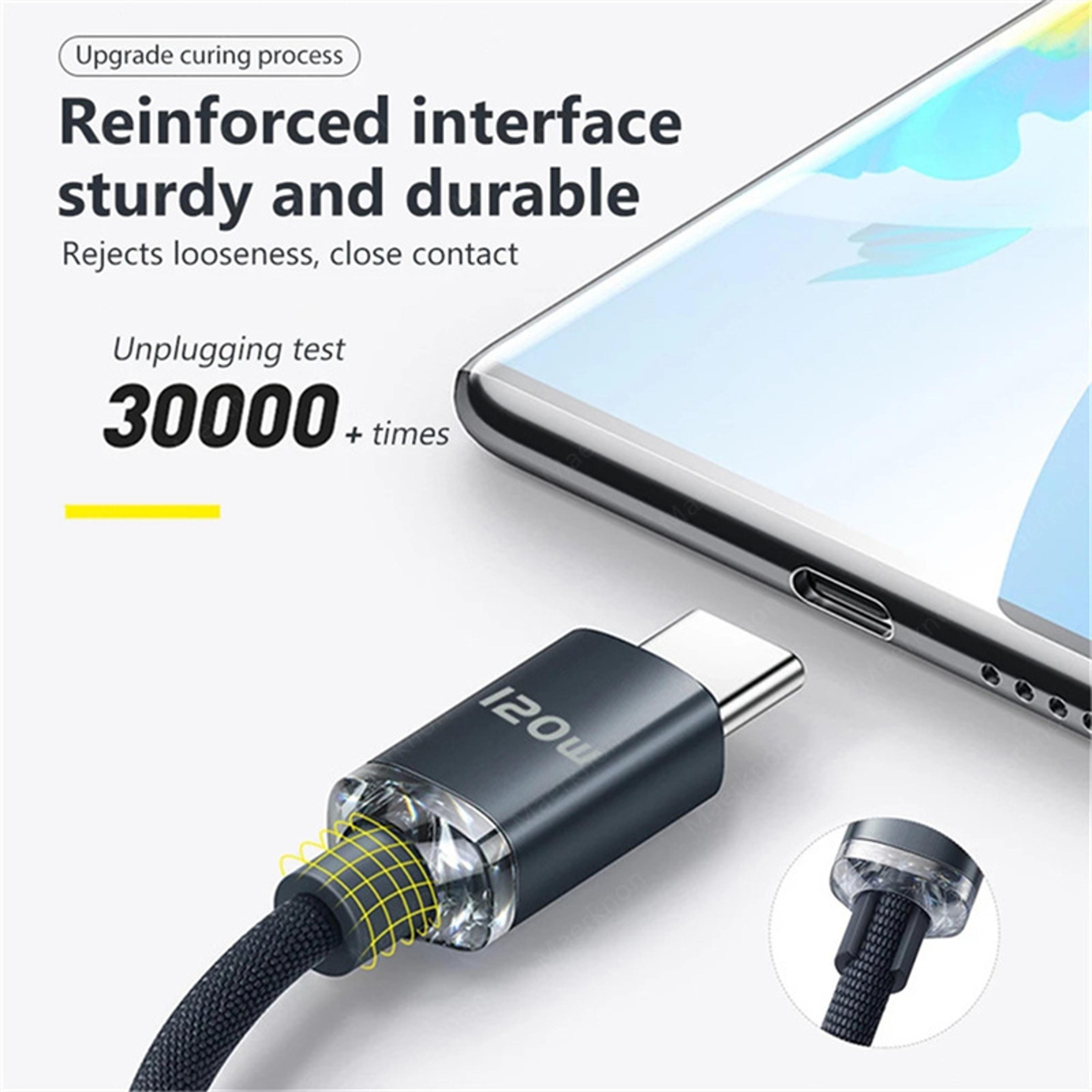 USB C Cable High Speed Data Transfer Charger Type C Super Fast Charging Cable USB A To USB C Quick  1