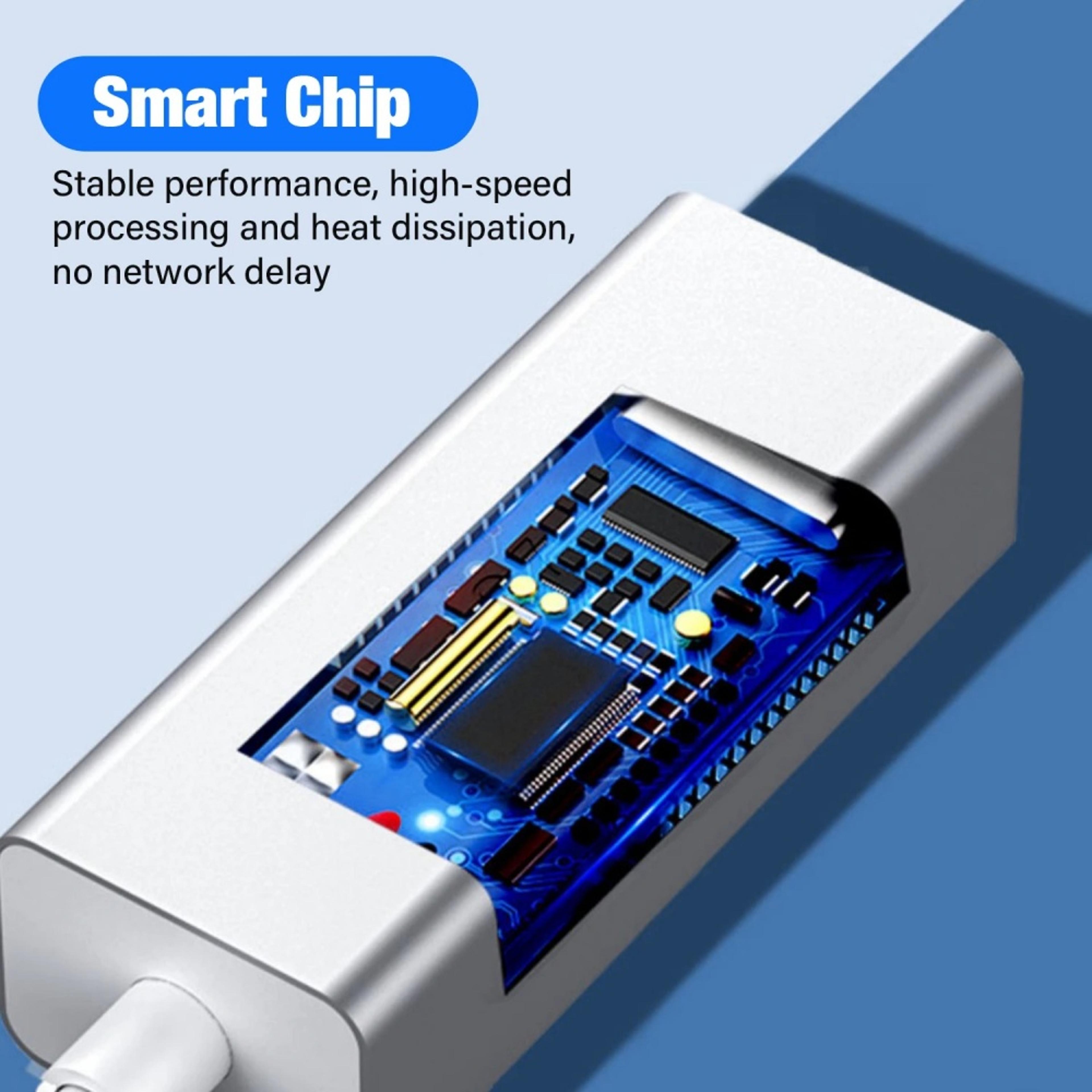 Type C To Ethernet Adapter USB Gigabit Ethernet Type C To RJ45 Desktop Network Card 3