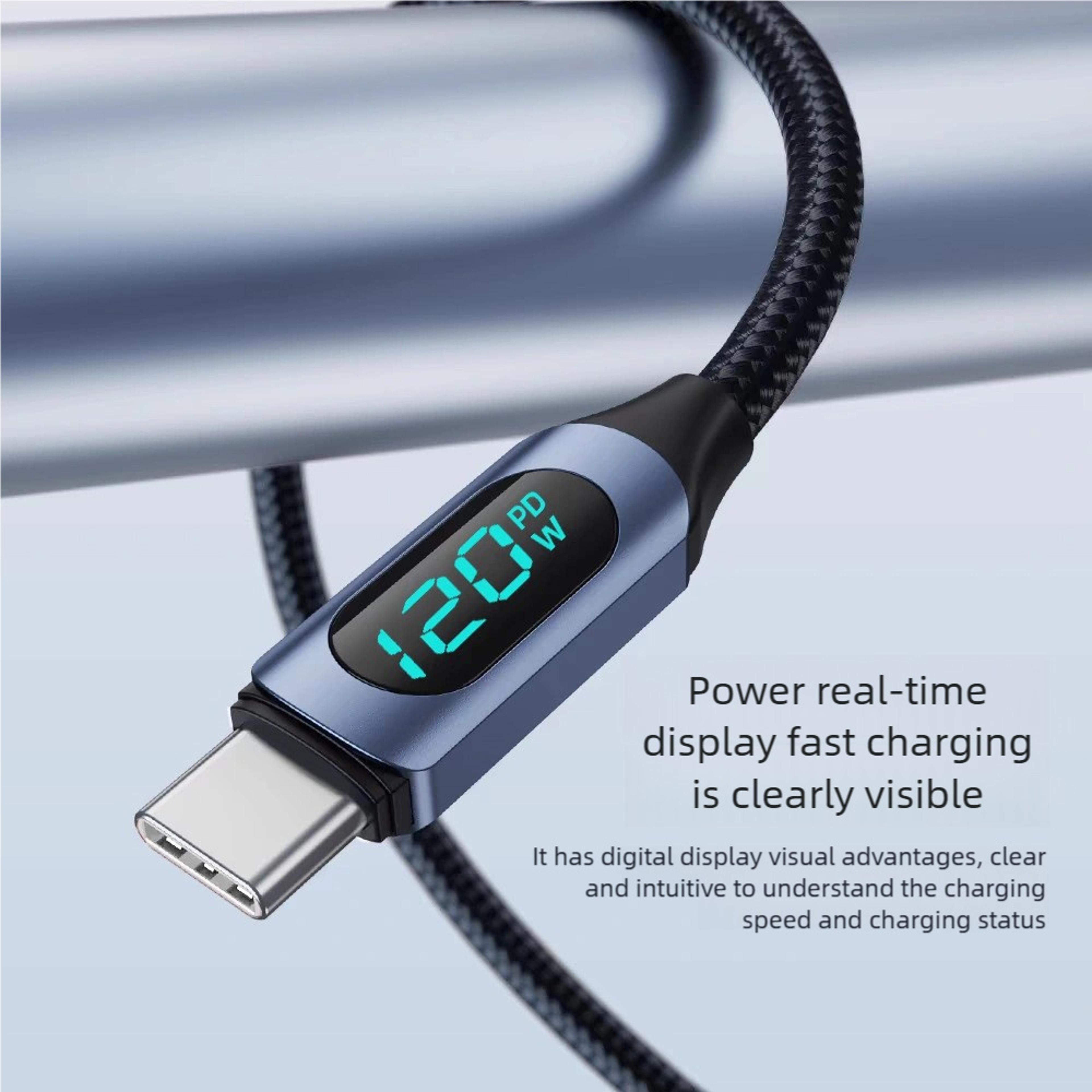High Speed USB C To USB C Charging Cable Fast Data Transfer Cord USB A To Type C Quick Charge Wire 5