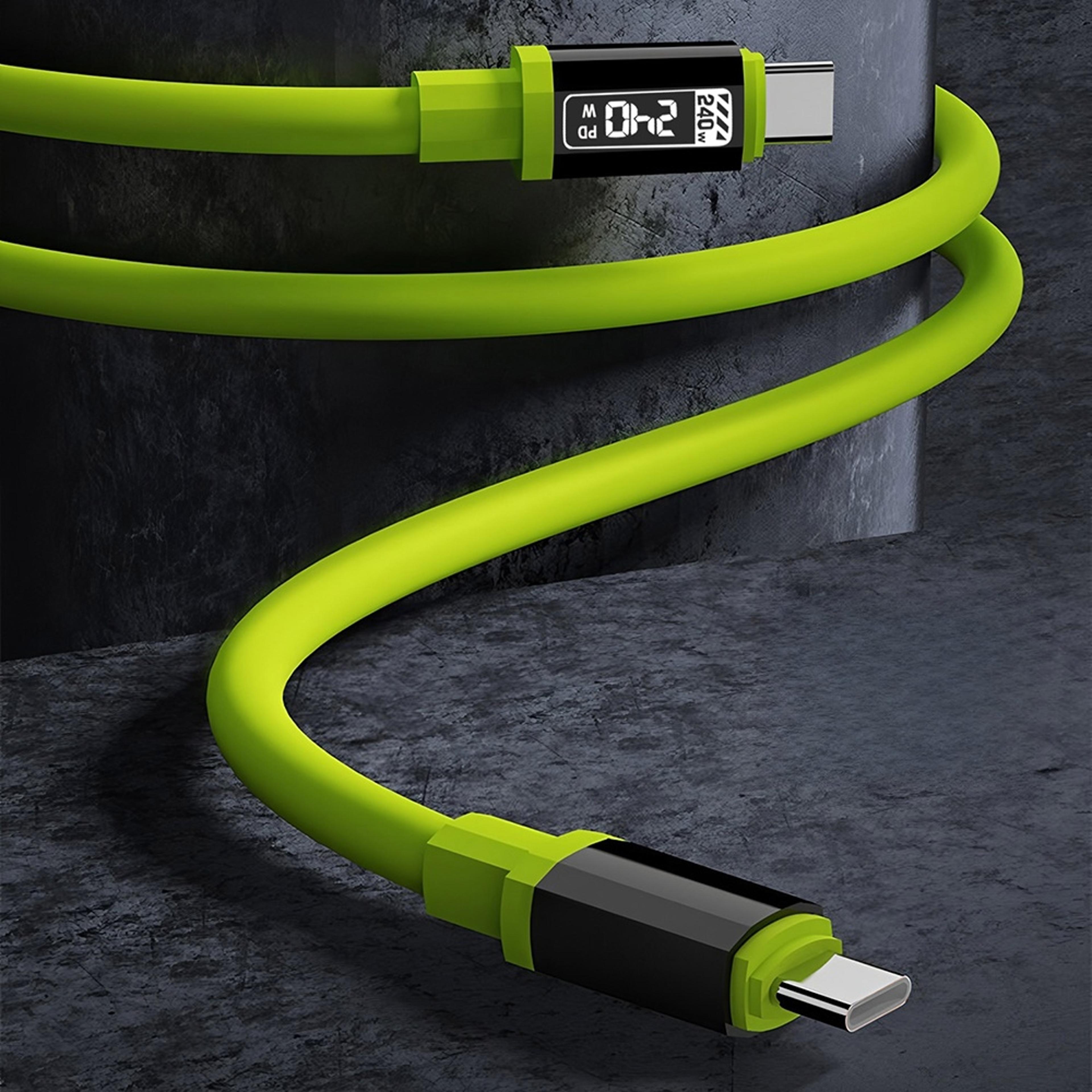 Fast Charging USB Type C Cable PD Data Cord USB C To USB C Quick Charge Charger Wire 6