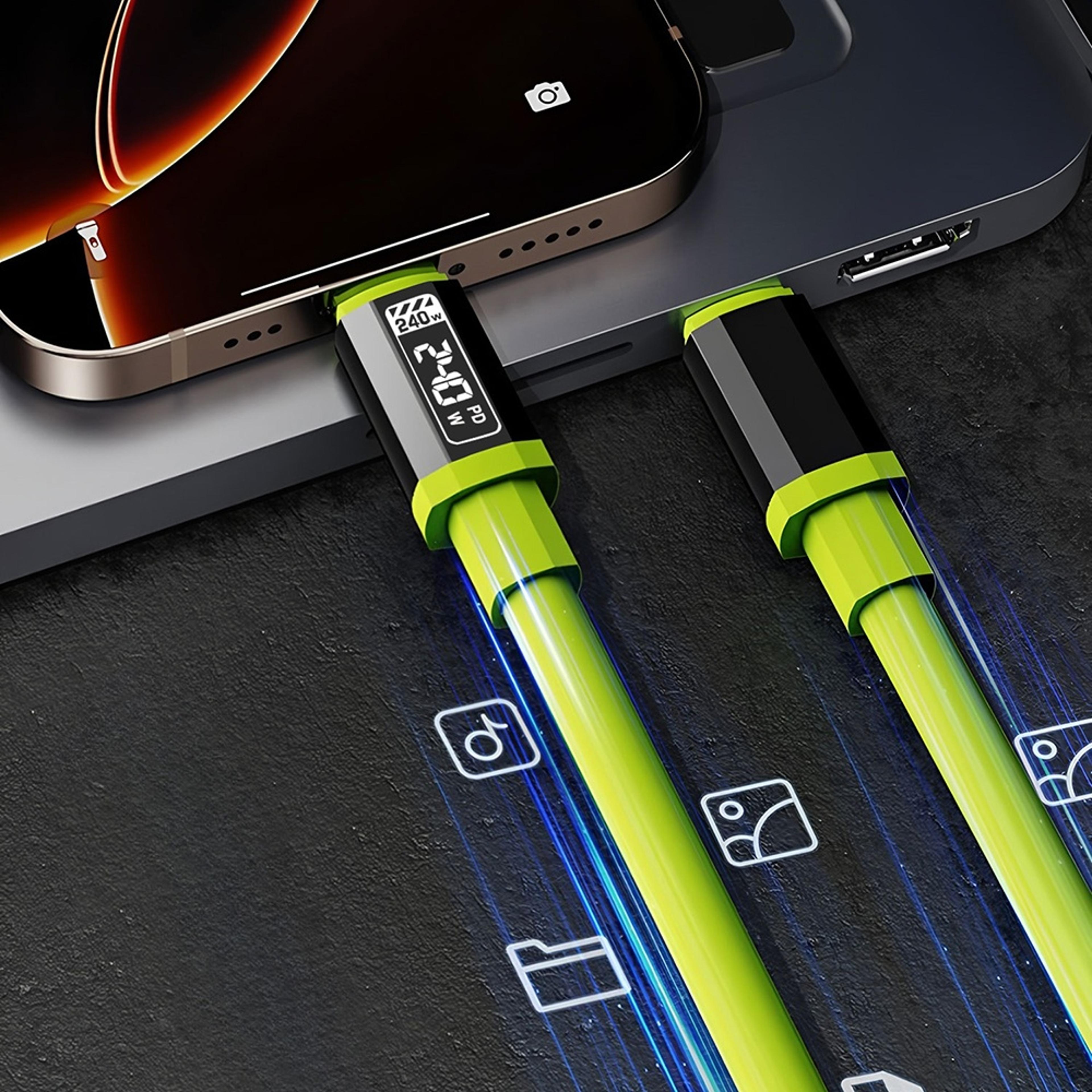 Fast Charging USB Type C Cable PD Data Cord USB C To USB C Quick Charge Charger Wire 5
