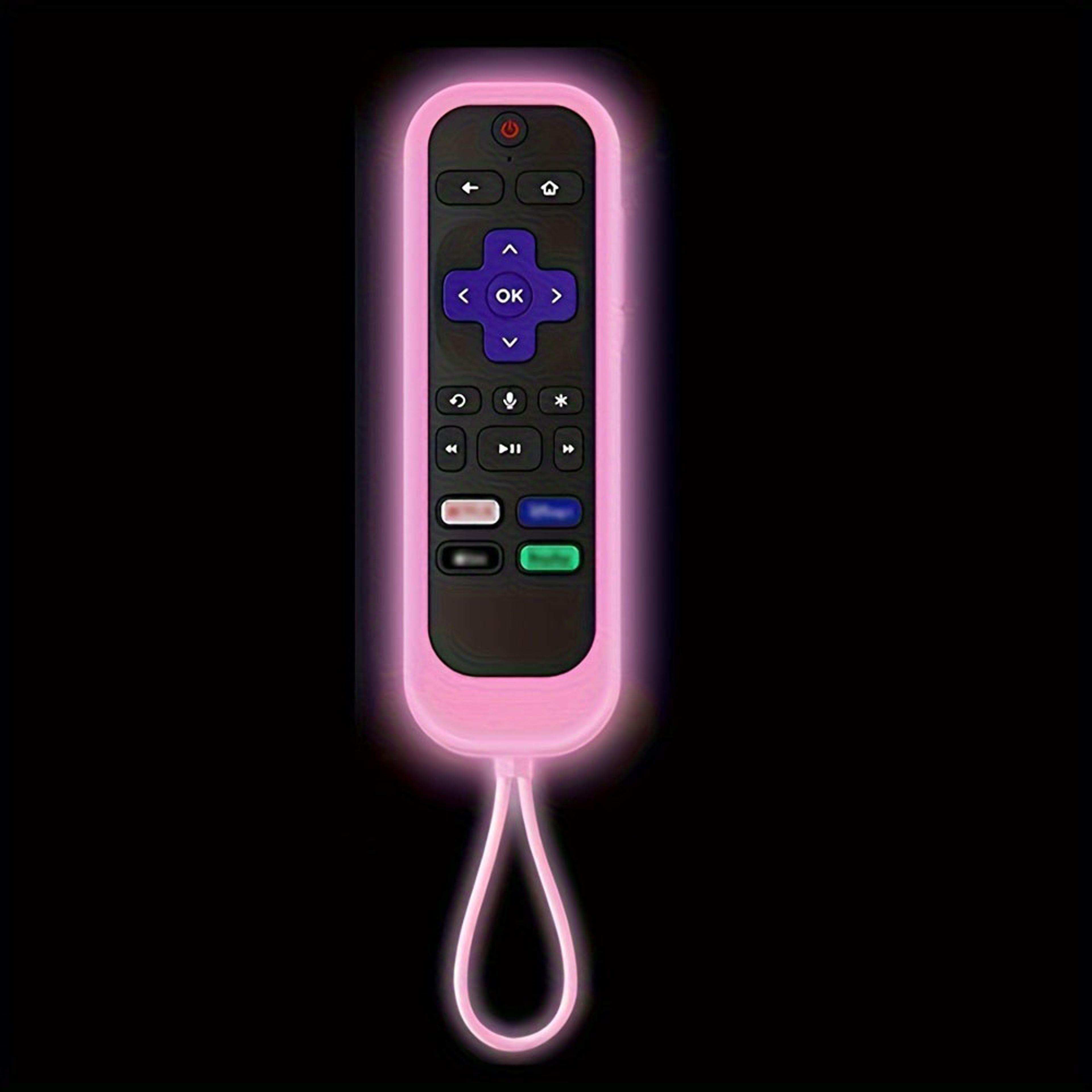 TV Remote Control Cover Luminous Silicone Remote Control Protective Case With Rope 8