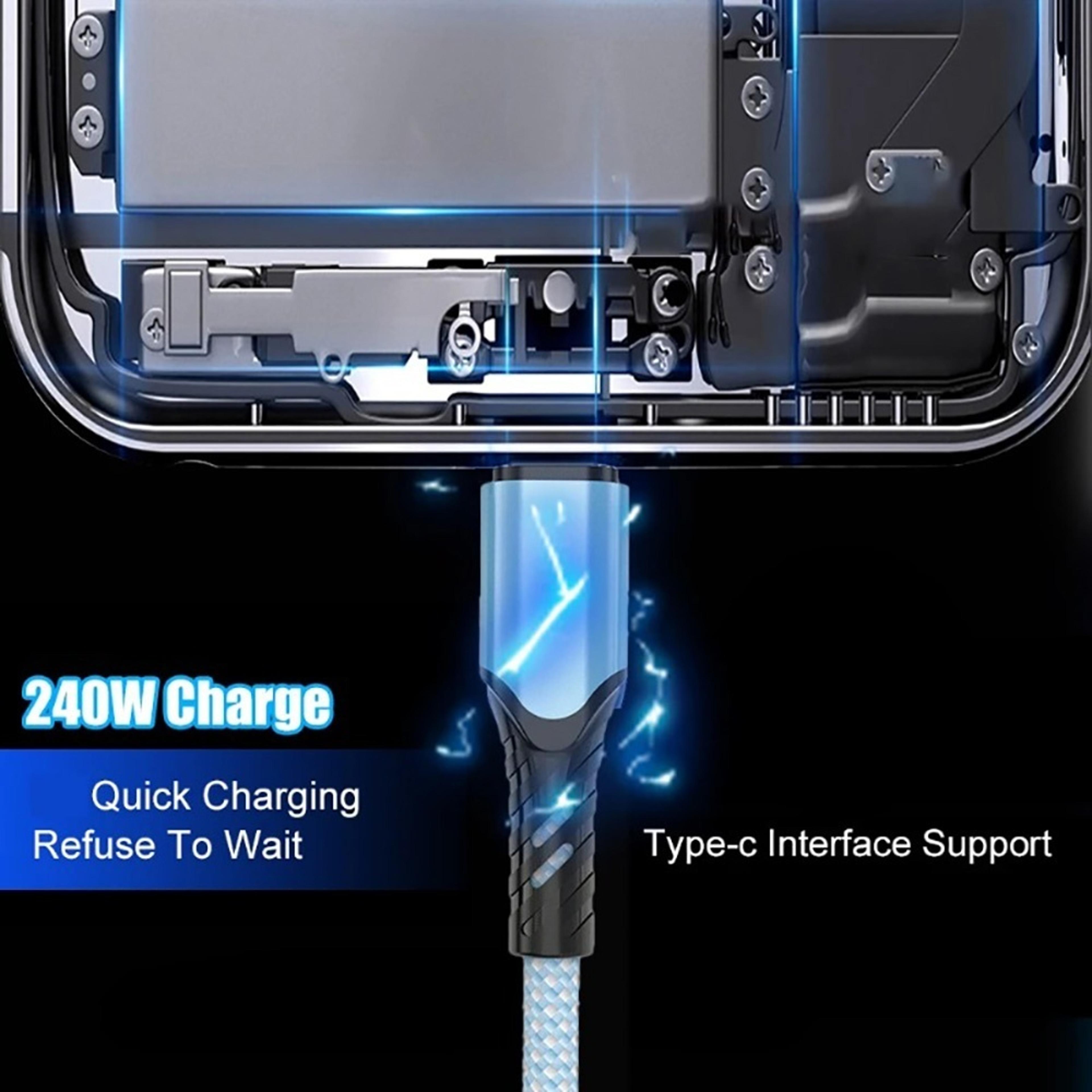 USB Type C To USB C Cable PD Fast Charging Quick Charge Data Cord 1