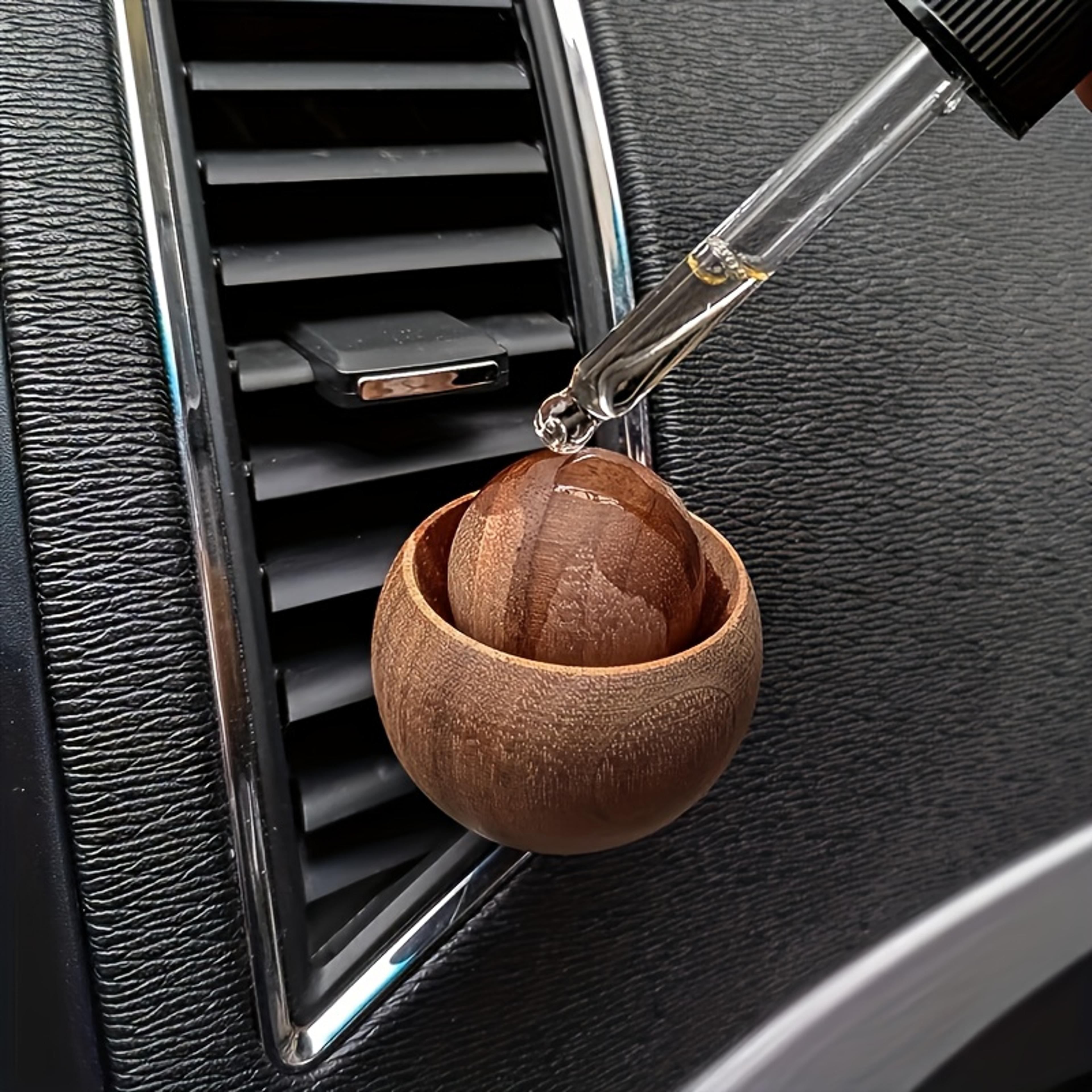 Natural Wooden Essential Oil Diffuser For Car And Home Mini Cute Fragrance Diffuser Perfect For Bed 1